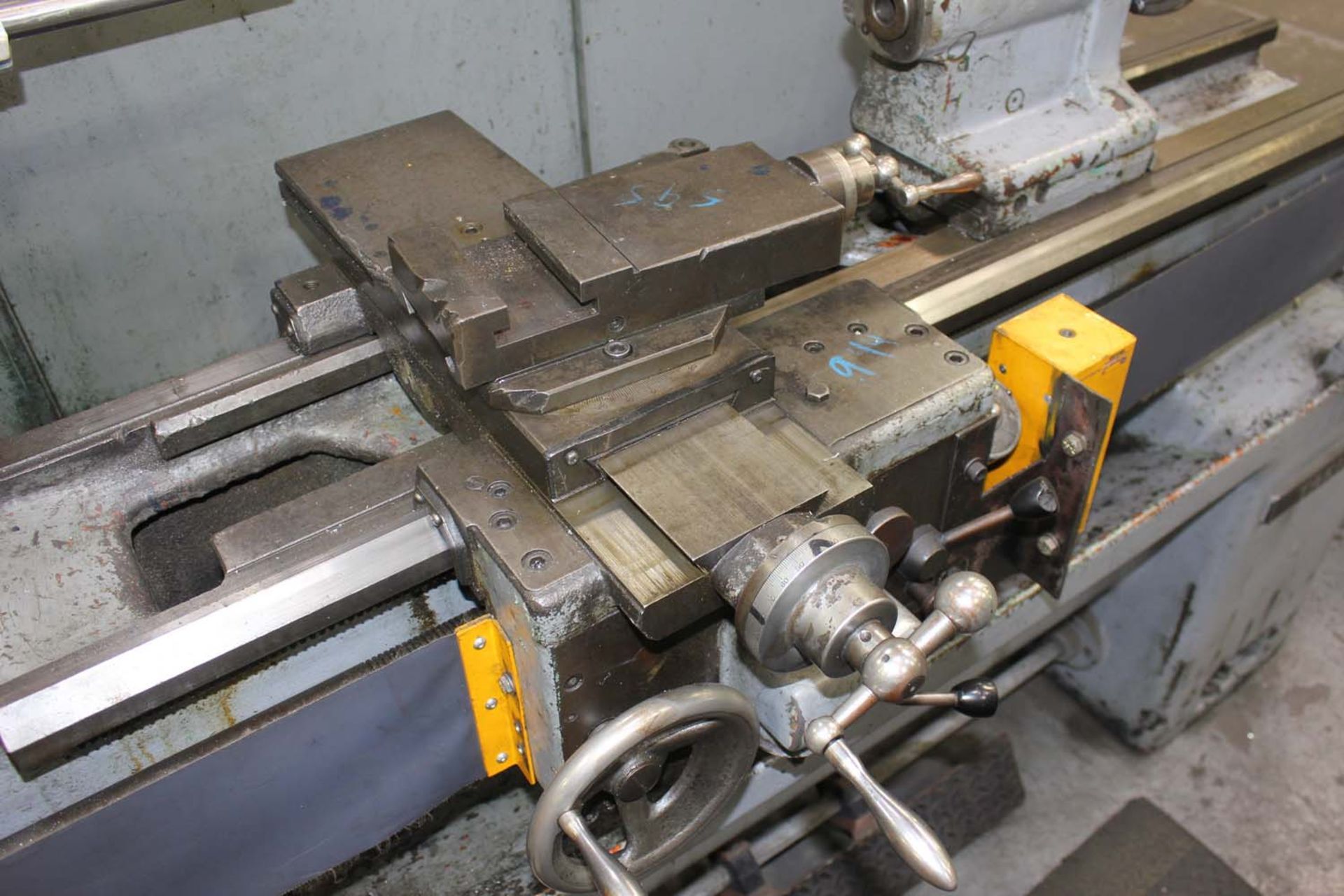 Yuasa Takisawa LX-1440 14” x 40” Geared Head Lathe s/n CJA80029 Inch/mm Threading, SOLD AS IS - Image 4 of 5