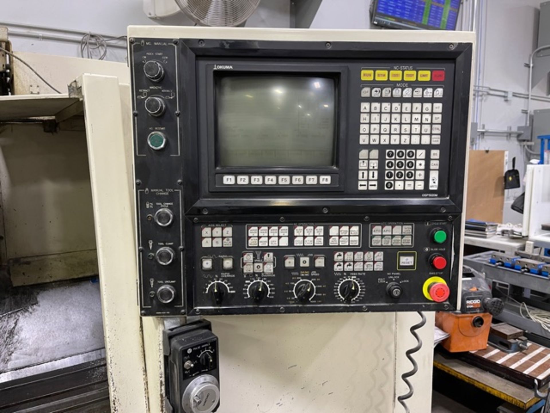Okuma Cadet Mate 4020 CNC Vertical Machining Center s/m 0081 w/ Okuma OSP5020M Controls, SOLD AS IS - Image 2 of 5