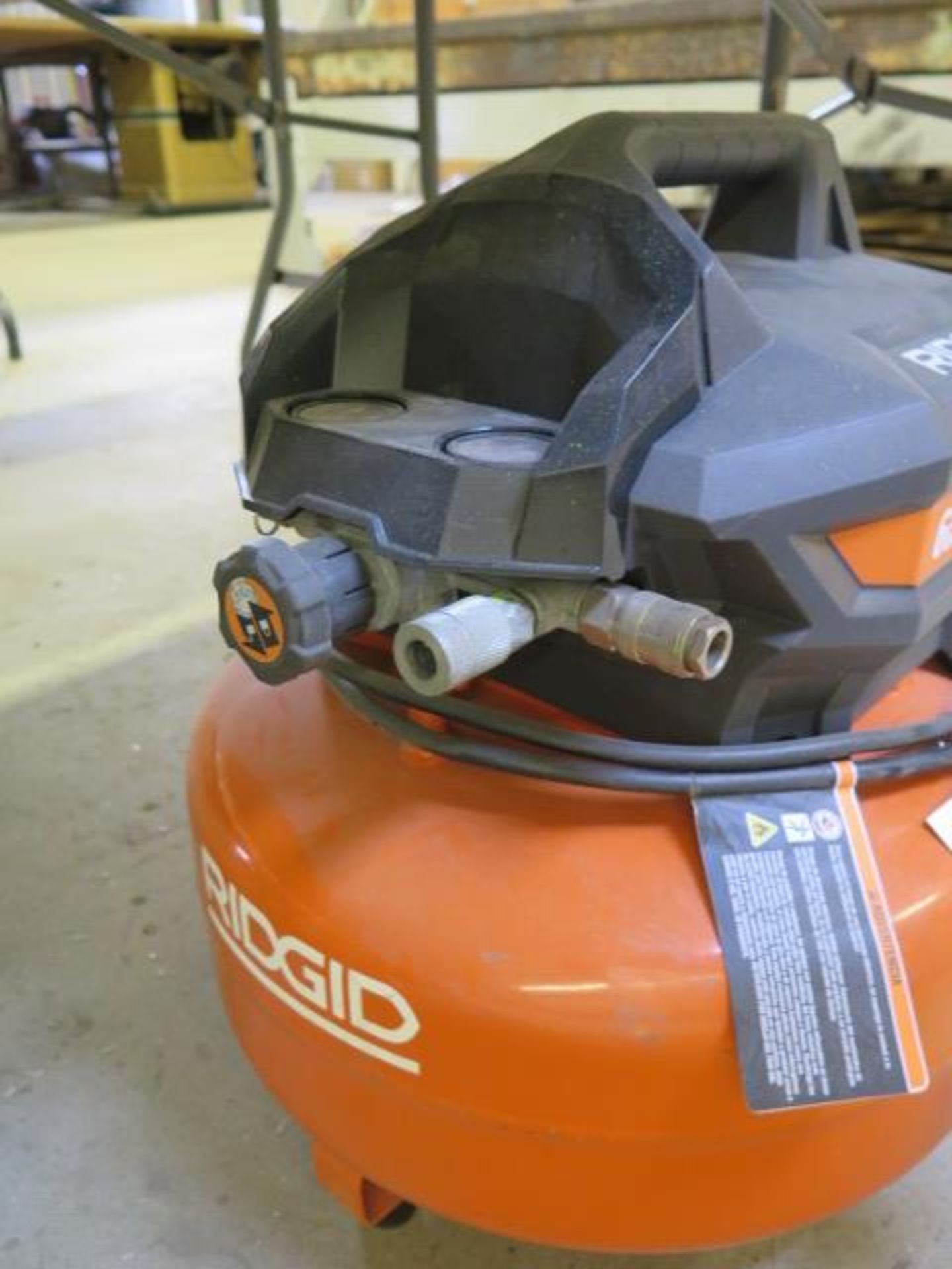 Ridgid 6 Gallon Portable Air Compressor (SOLD AS-IS - NO WARRANTY) - Image 3 of 4