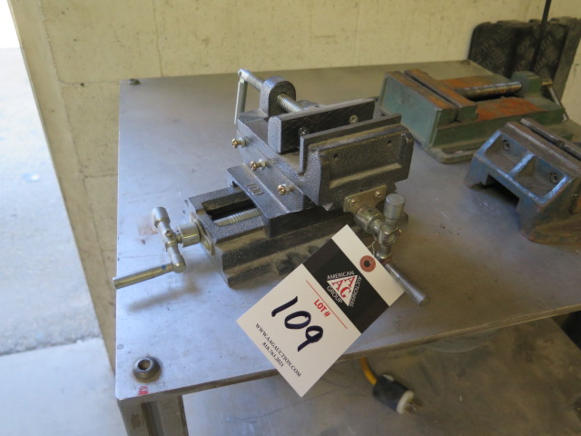 4" Cross-Slide Vise (SOLD AS-IS - NO WARRANTY)