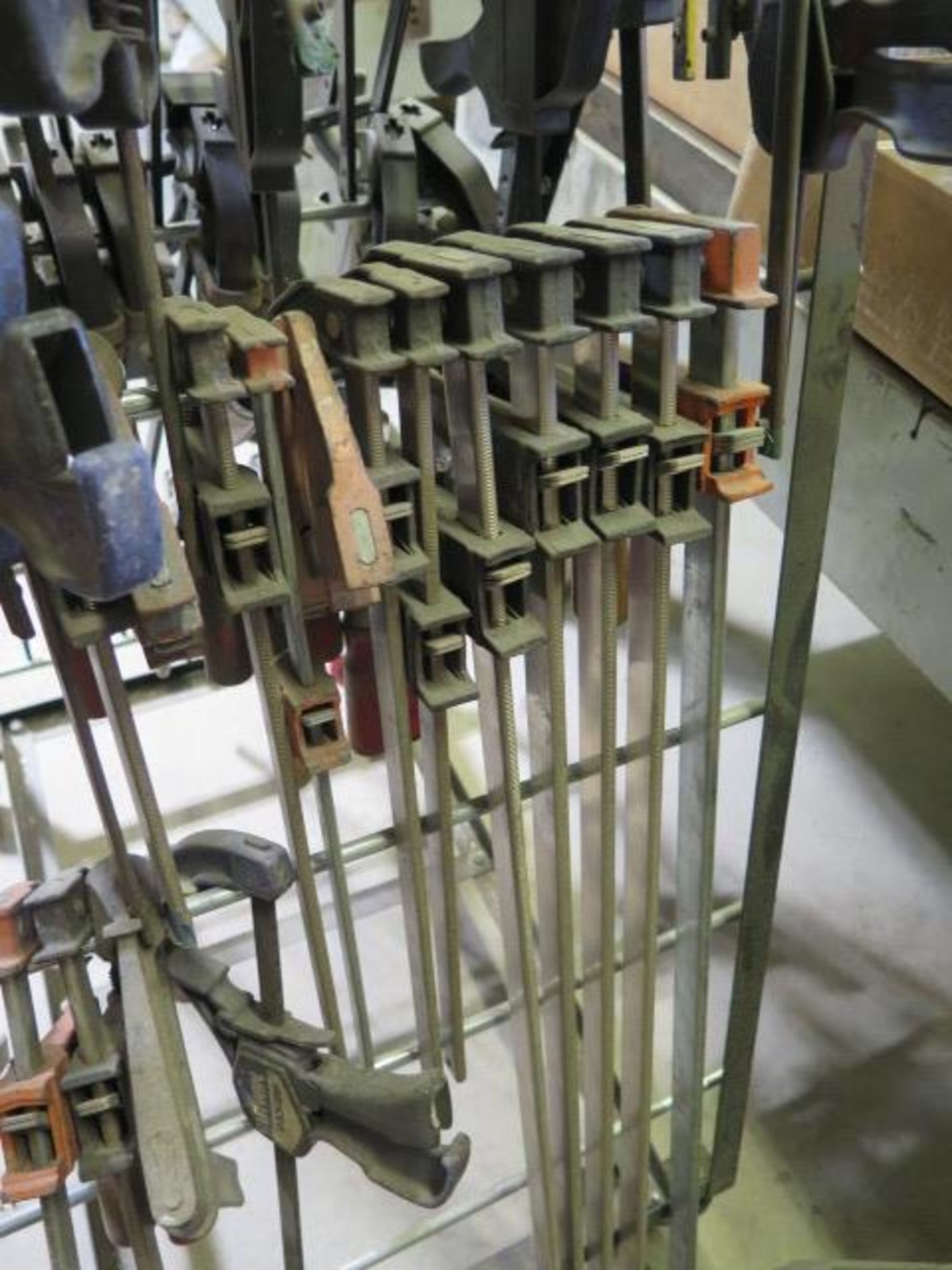 Bar Clamps w/ Rolling Cart (SOLD AS-IS - NO WARRANTY) - Image 6 of 8