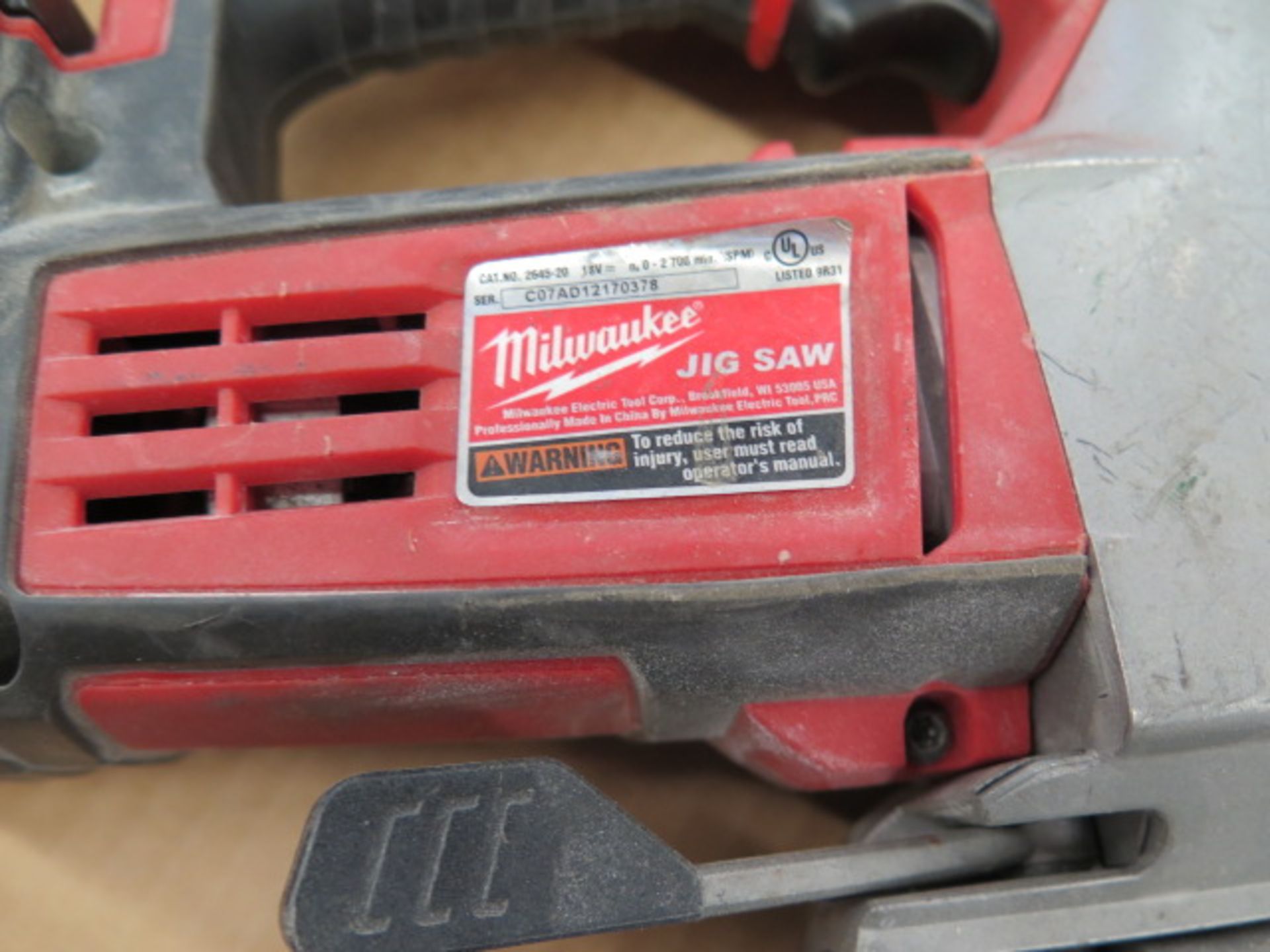 Milwaukee 18Volt Jig Saw (SOLD AS-IS - NO WARRANTY) - Image 6 of 6