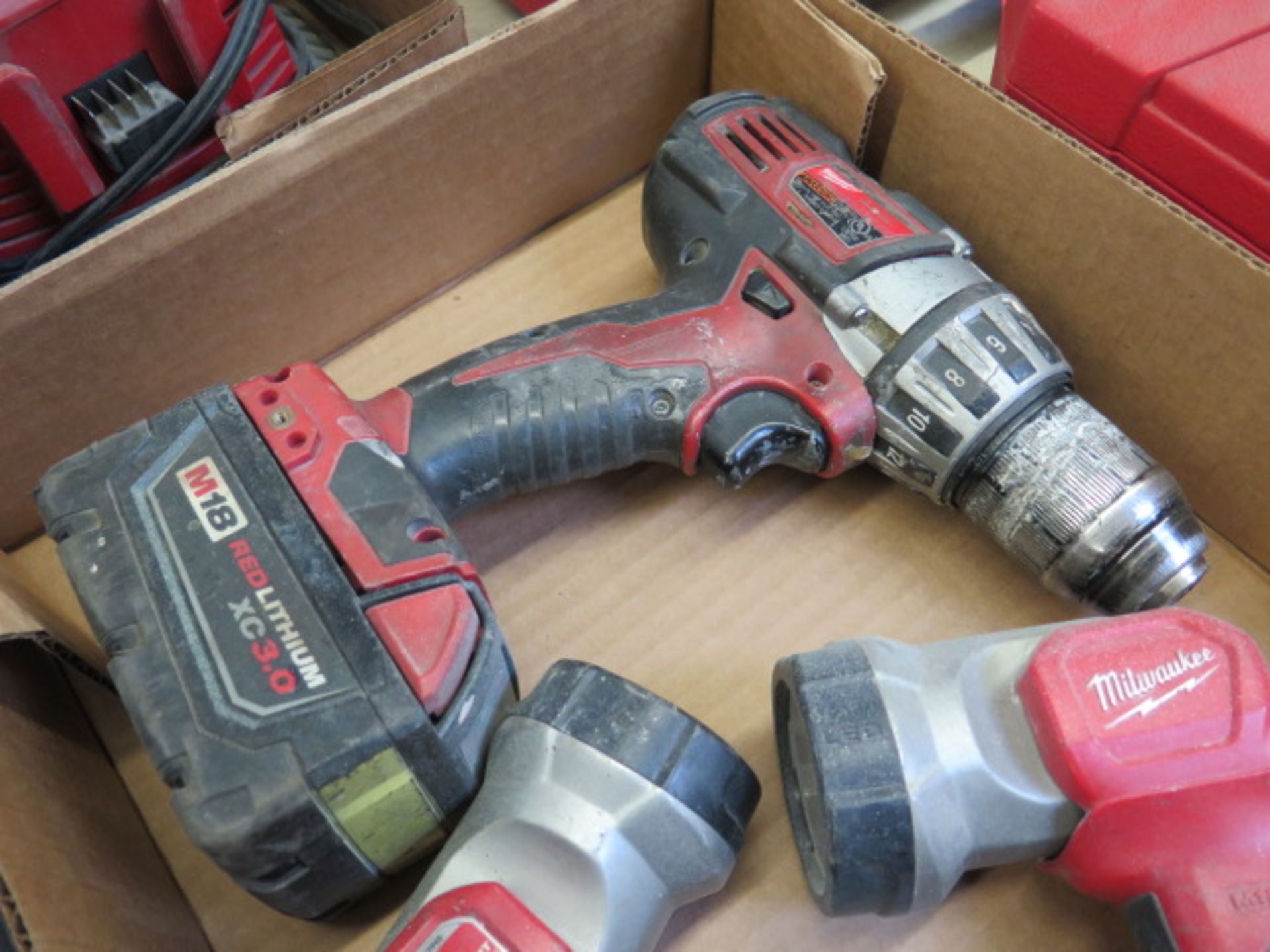 Milwaukee 18Volt Drill and (2) Work Lights (SOLD AS-IS - NO WARRANTY) - Image 3 of 5