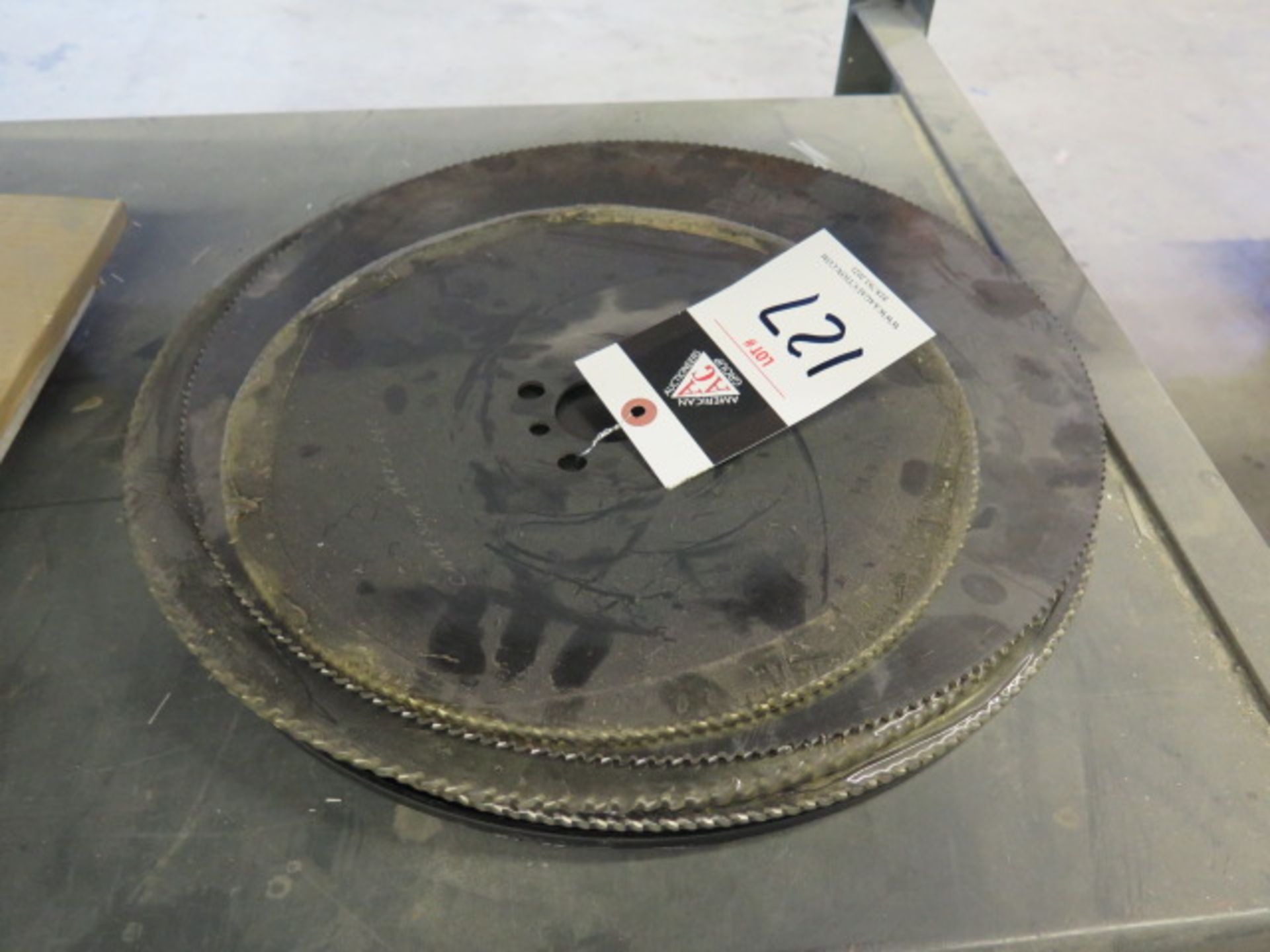 16" and 1`2" Cold Saw Blades (SOLD AS-IS - NO WARRANTY)