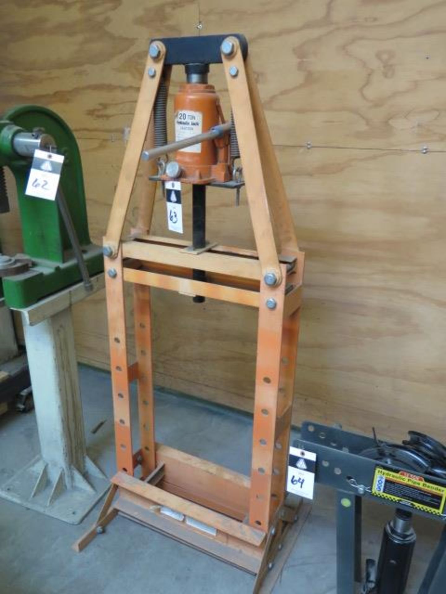 20 Ton H-Frame Press (SOLD AS-IS - NO WARRANTY)