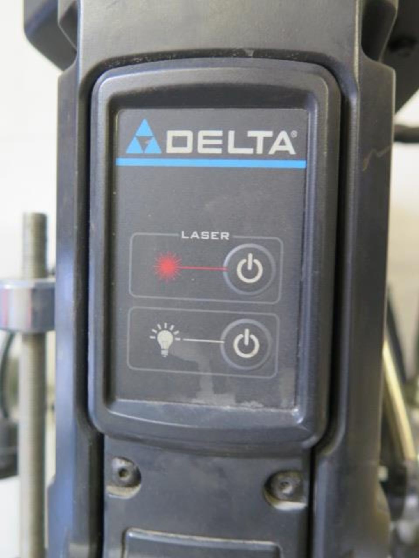 Delta 18-900L Pedestal Drill Press s/n 12J001543 2012 42-RH w/ Laser, 16-Speeds, SOLD AS IS - Image 5 of 12