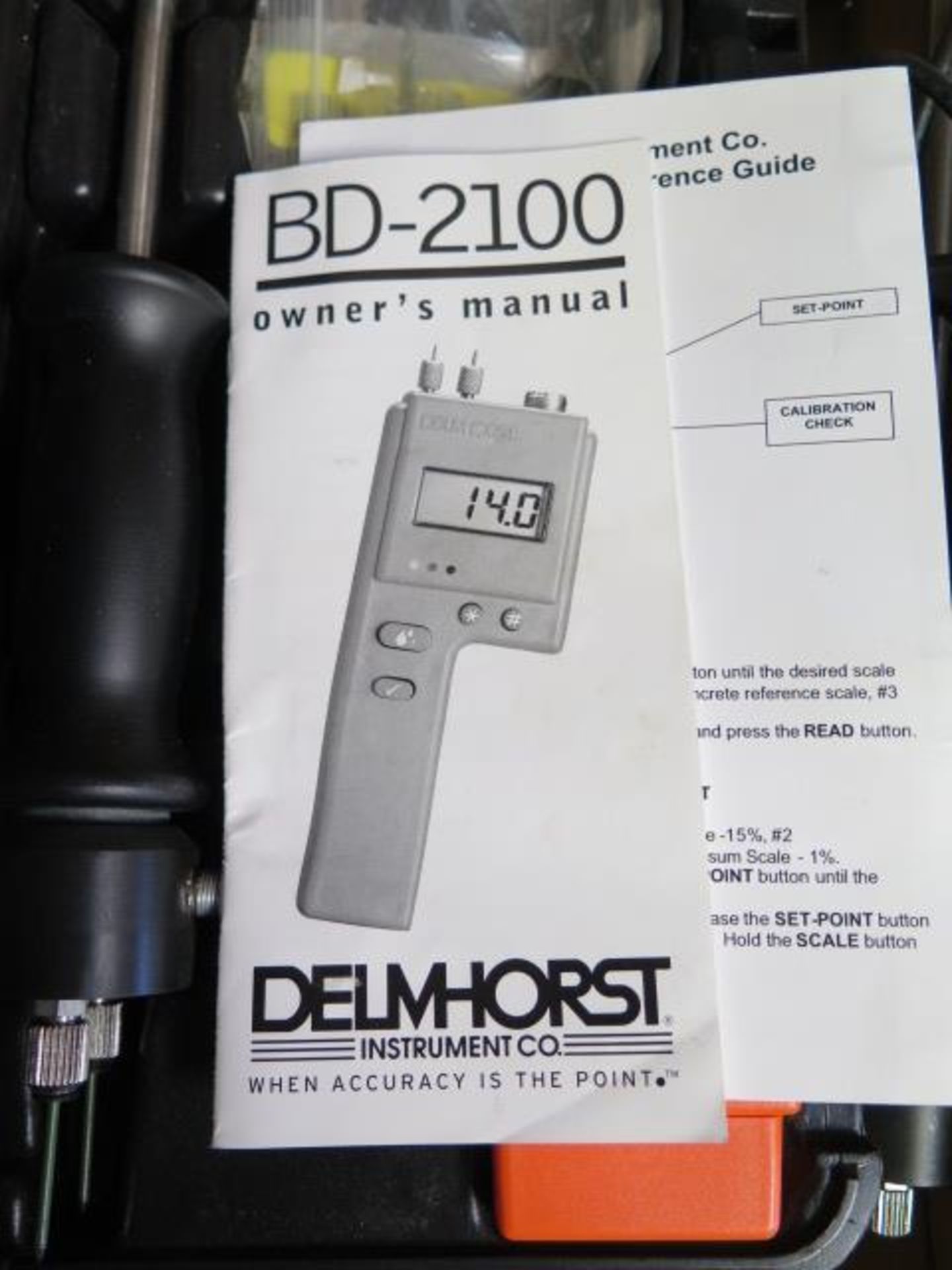 Delmhorst BD-2100 Digital Moisture Level Tester (SOLD AS-IS - NO WARRANTY) - Image 9 of 9
