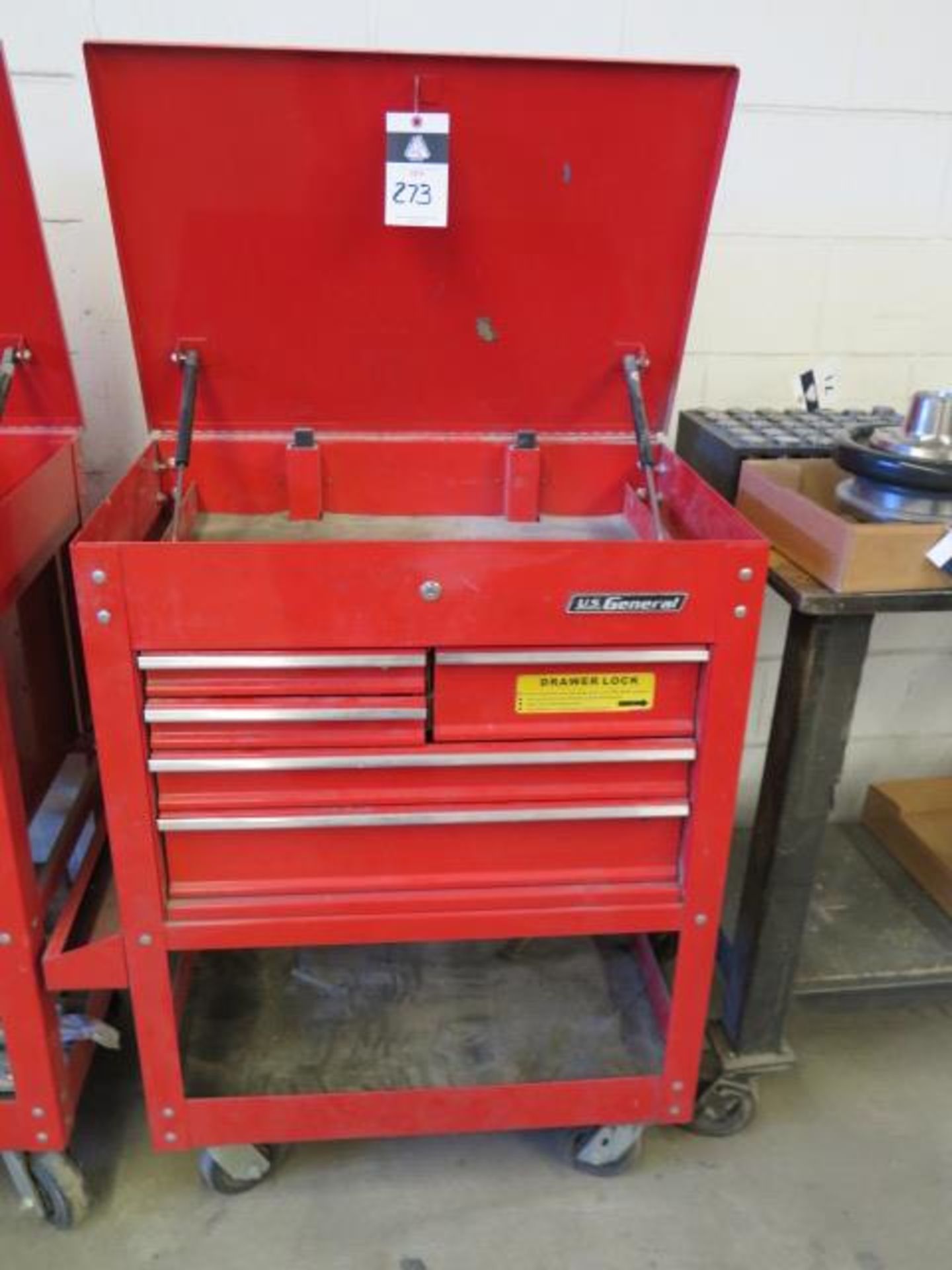 US General Roll-A-Way Tool Box (SOLD AS-IS - NO WARRANTY)