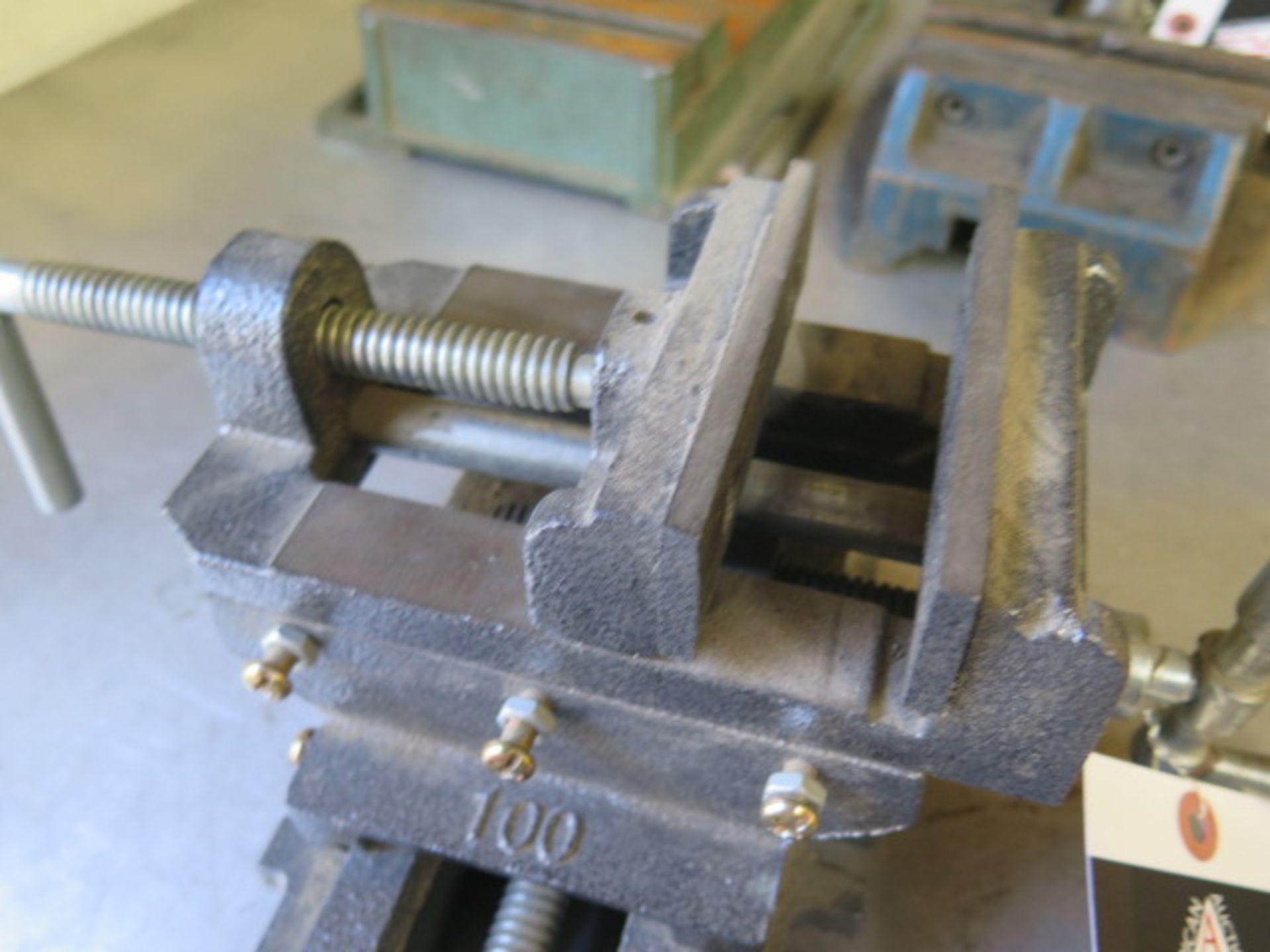 4" Cross-Slide Vise (SOLD AS-IS - NO WARRANTY) - Image 4 of 5