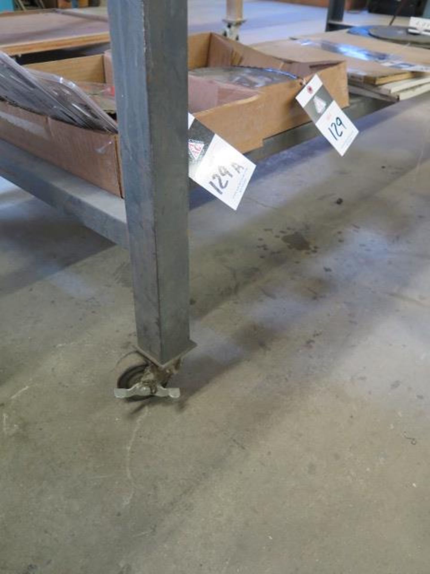 36" x 72" Rolling Steel Table w/ 5" Bench Vise (SOLD AS-IS - NO WARRANTY) - Image 4 of 7