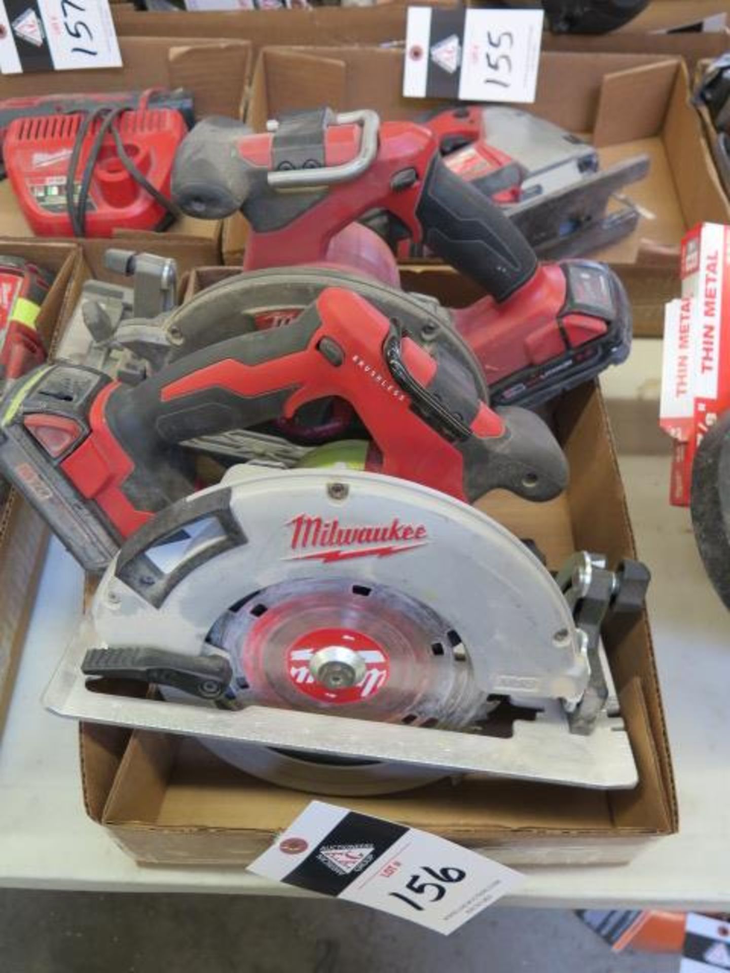 Milwaukee 18Volt Circular Saws (2) (SOLD AS-IS - NO WARRANTY) - Image 2 of 8