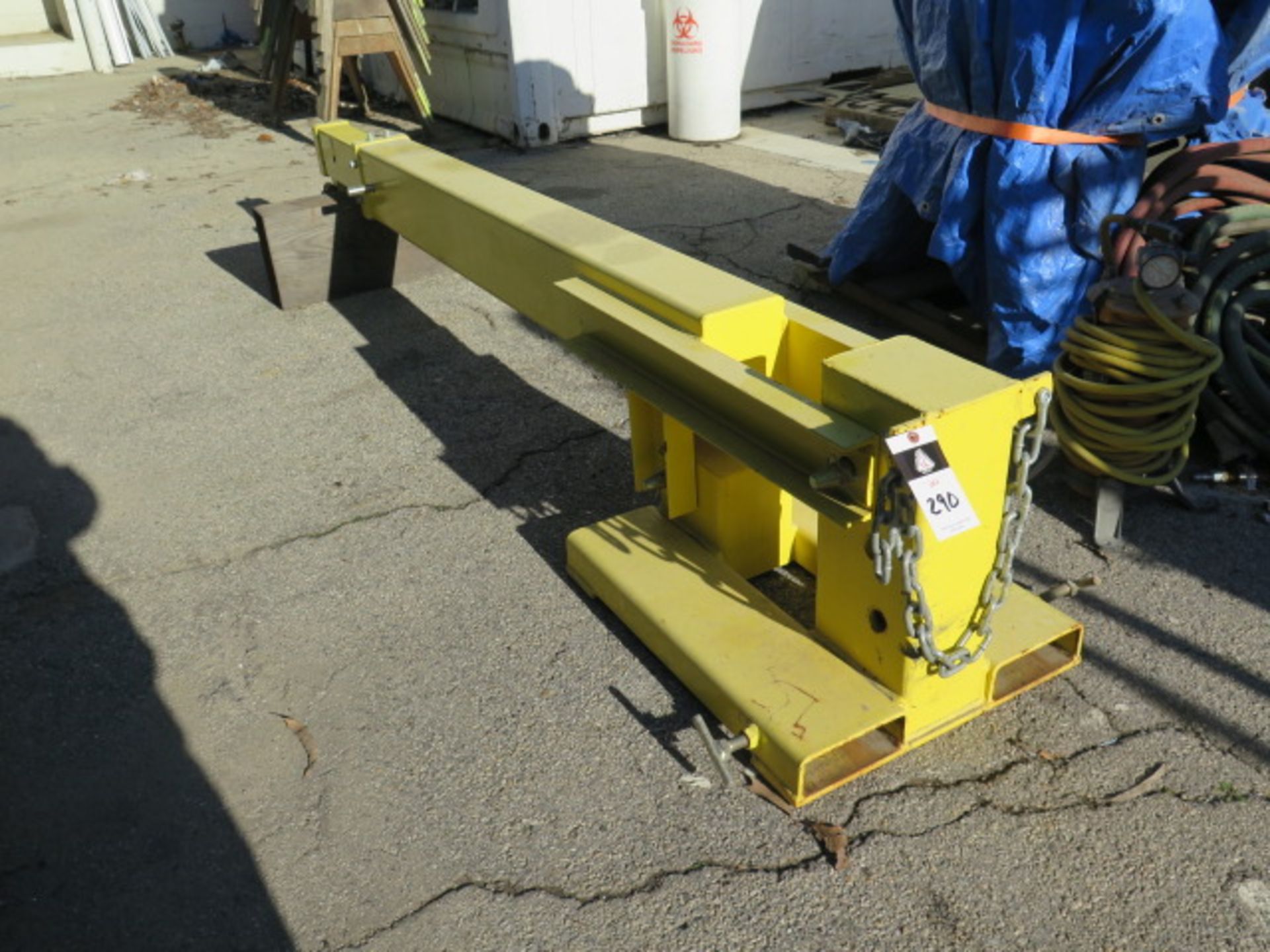 7000 Lb Cap Forklift Jib Attachment (SOLD AS-IS - NO WARRANTY)