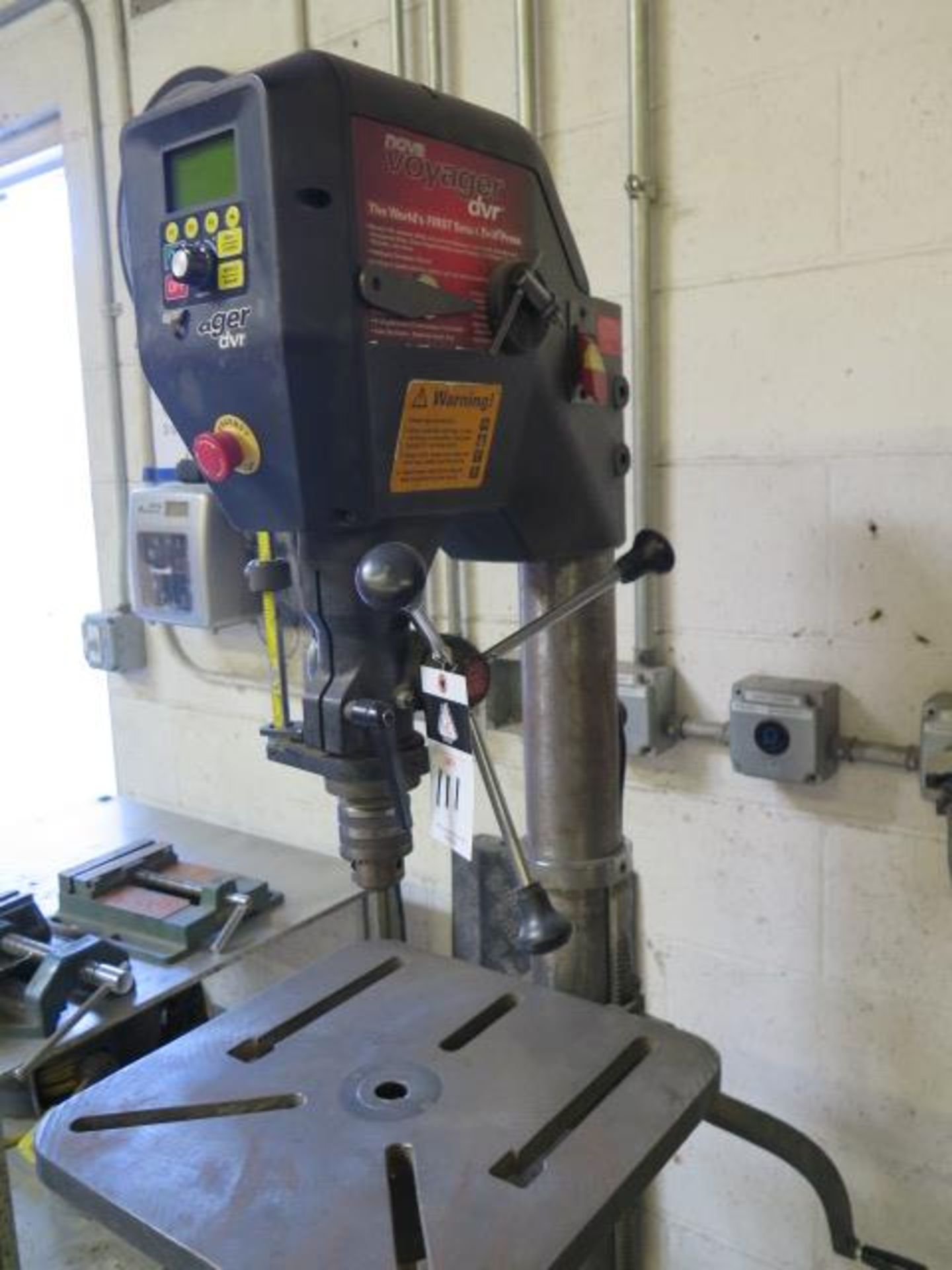 Nova Voyager DVR "Smart Drill Press" s/n 00302375 w/ Digital, 50-3000 Variable RPM, SOLD AS IS - Image 3 of 14