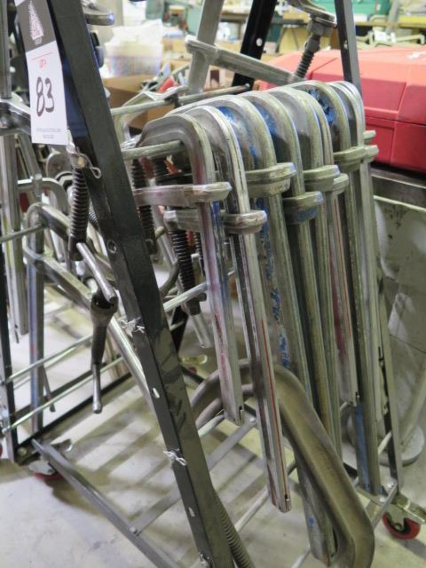 Bar Clamps w/ Rolling Cart (SOLD AS-IS - NO WARRANTY) - Image 3 of 5