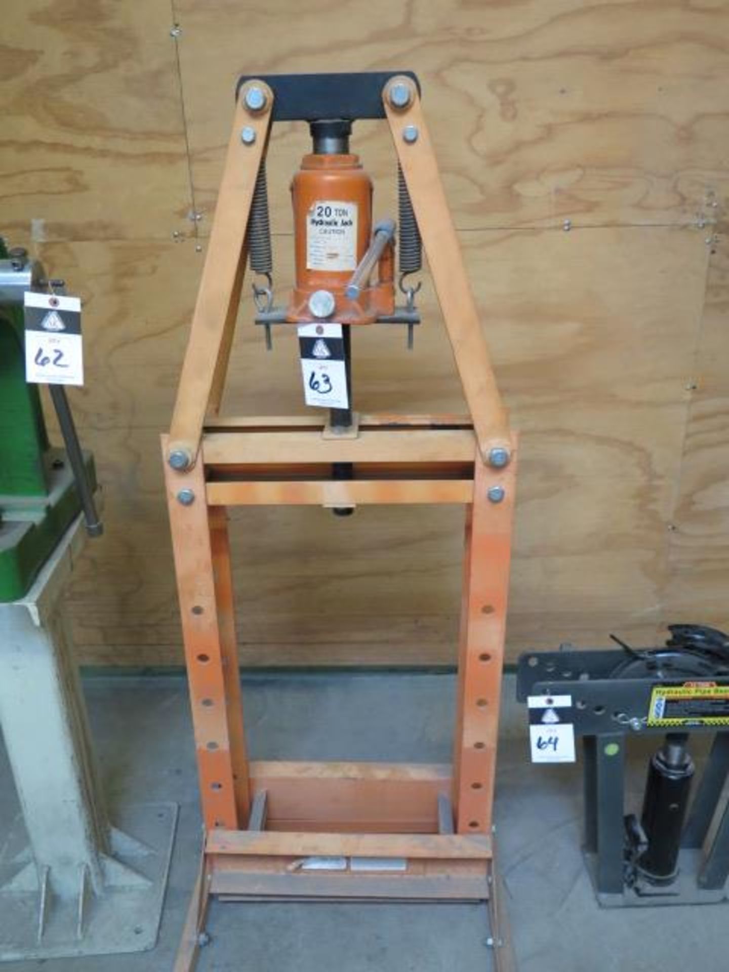 20 Ton H-Frame Press (SOLD AS-IS - NO WARRANTY) - Image 2 of 5