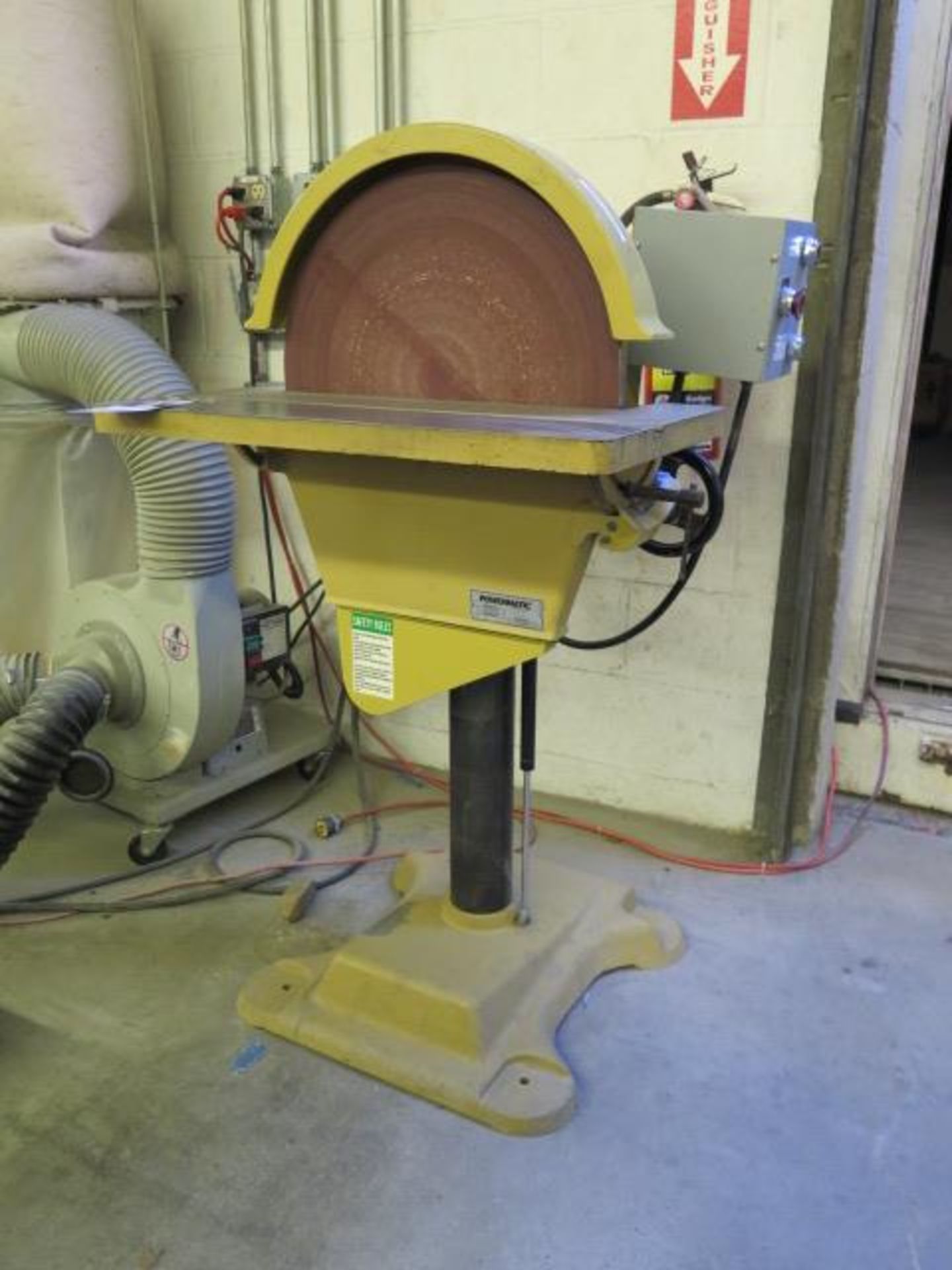 Powermatic DS-20-3 20" Pedestal Disc Sander s/n 1301DS200730 (SOLD AS-IS - NO WARRANTY) - Image 2 of 6