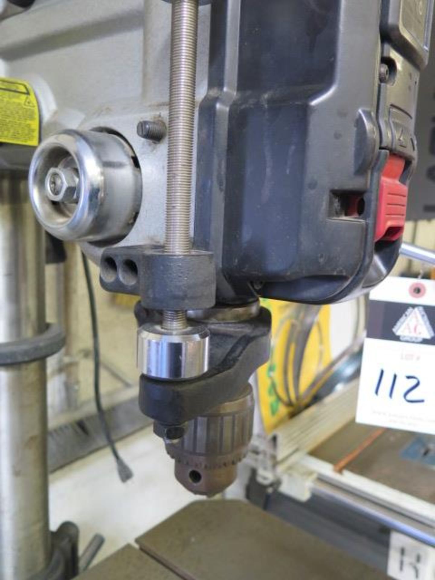 Delta 18-900L Pedestal Drill Press s/n 12J001543 2012 42-RH w/ Laser, 16-Speeds, SOLD AS IS - Image 7 of 12