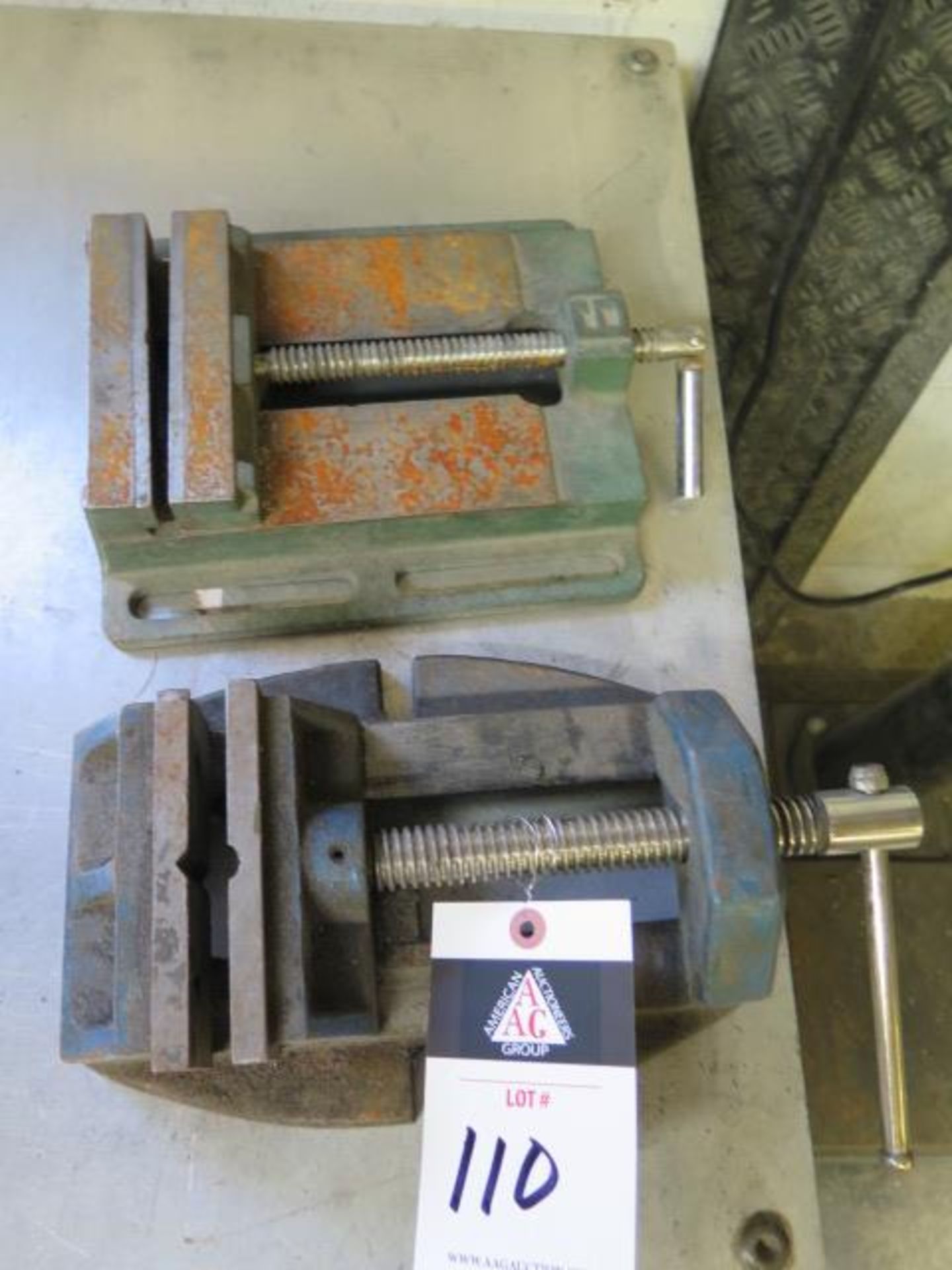 6" and 5" Machine Vises (2) (SOLD AS-IS - NO WARRANTY) - Image 2 of 4