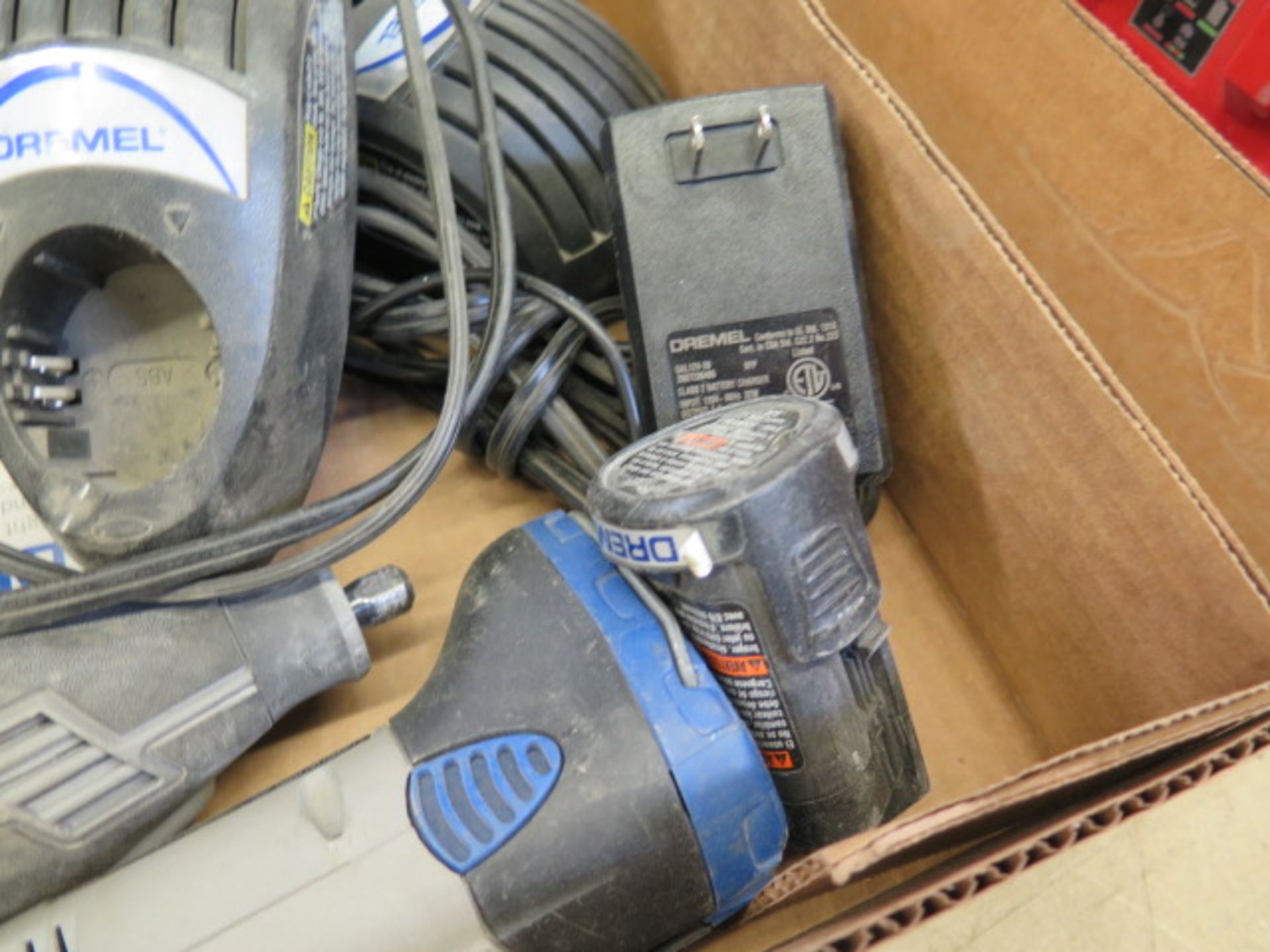 Dremel Cordless Motor Tools (2) w/ Chargers (SOLD AS-IS - NO WARRANTY) - Image 5 of 5