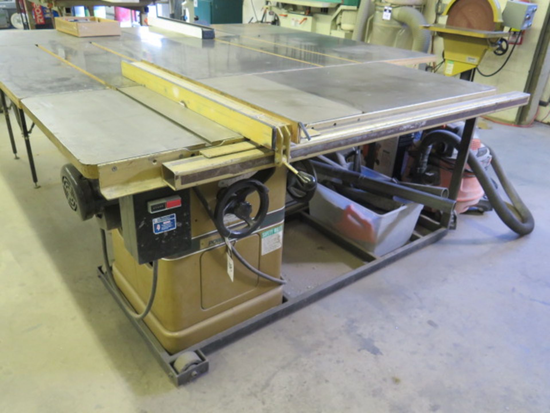 Powermatic mdl. 66 Tilting Arbor Table Saw s/n 89663541 w/ Extended Table and Fence (SOLD AS-IS - NO