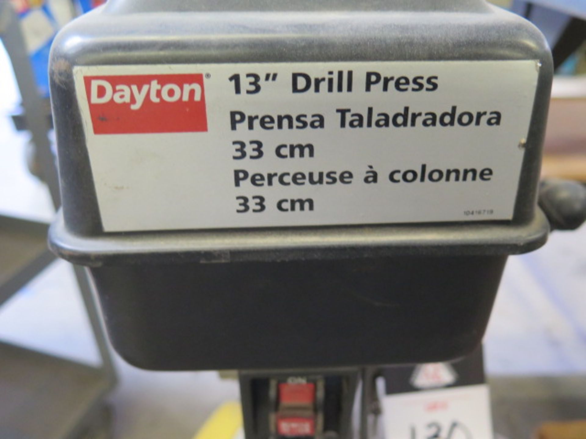 Dayton 13" Bench Model Drill Press (SOLD AS-IS - NO WARRANTY) - Image 3 of 5