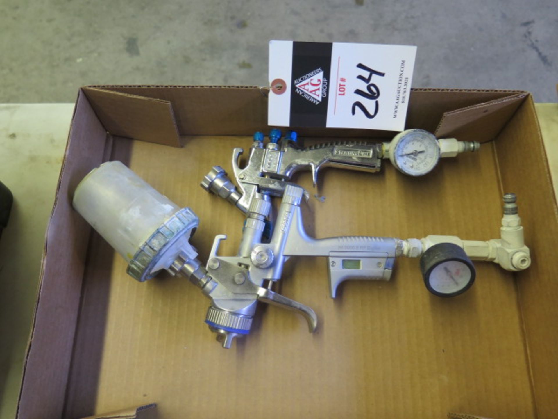 Sata Paint Guns (2) (SOLD AS-IS - NO WARRANTY) - Image 2 of 11