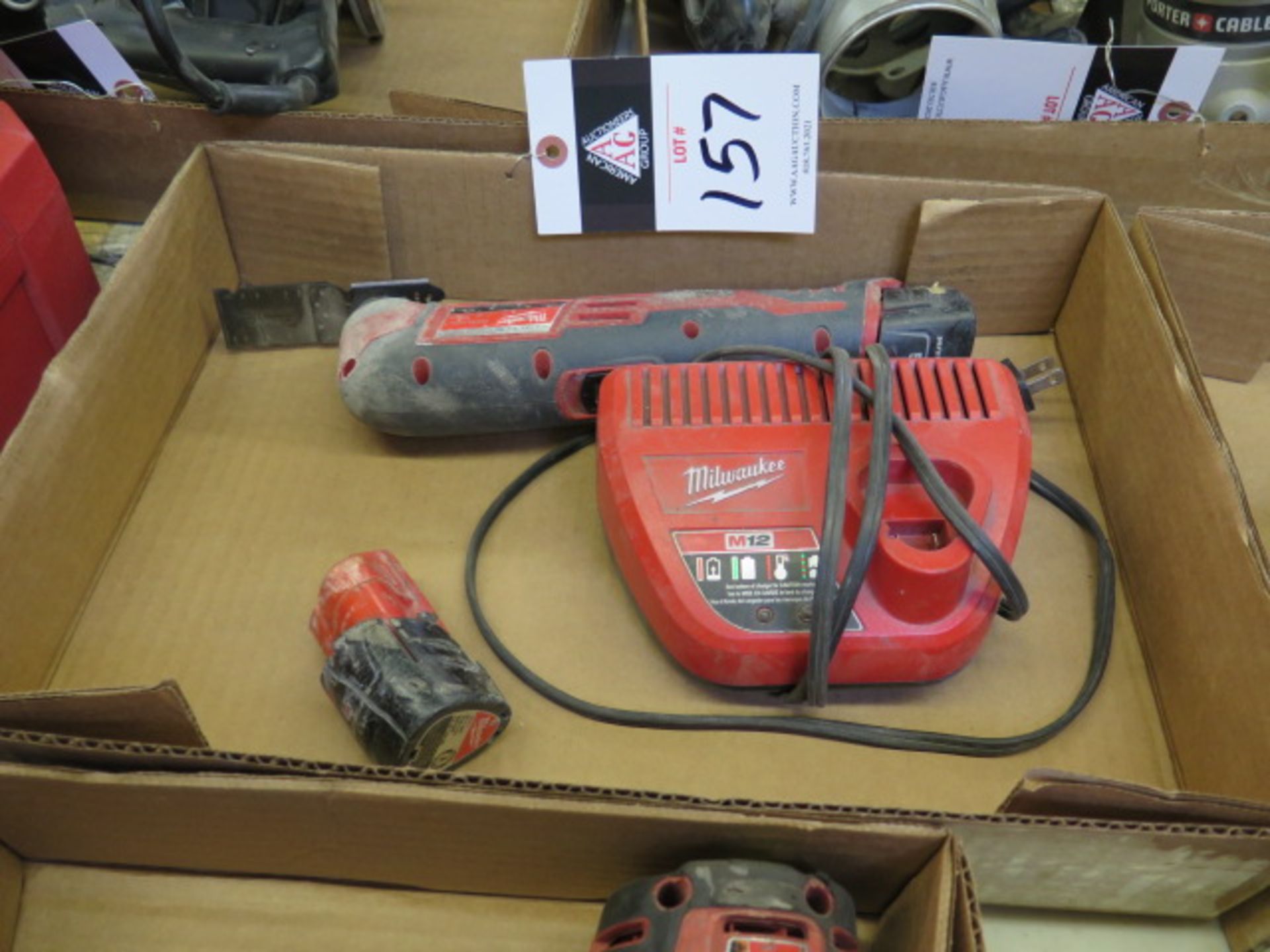 Milwaukee 12Volt Multi-Tool w/ Charger (SOLD AS-IS - NO WARRANTY)