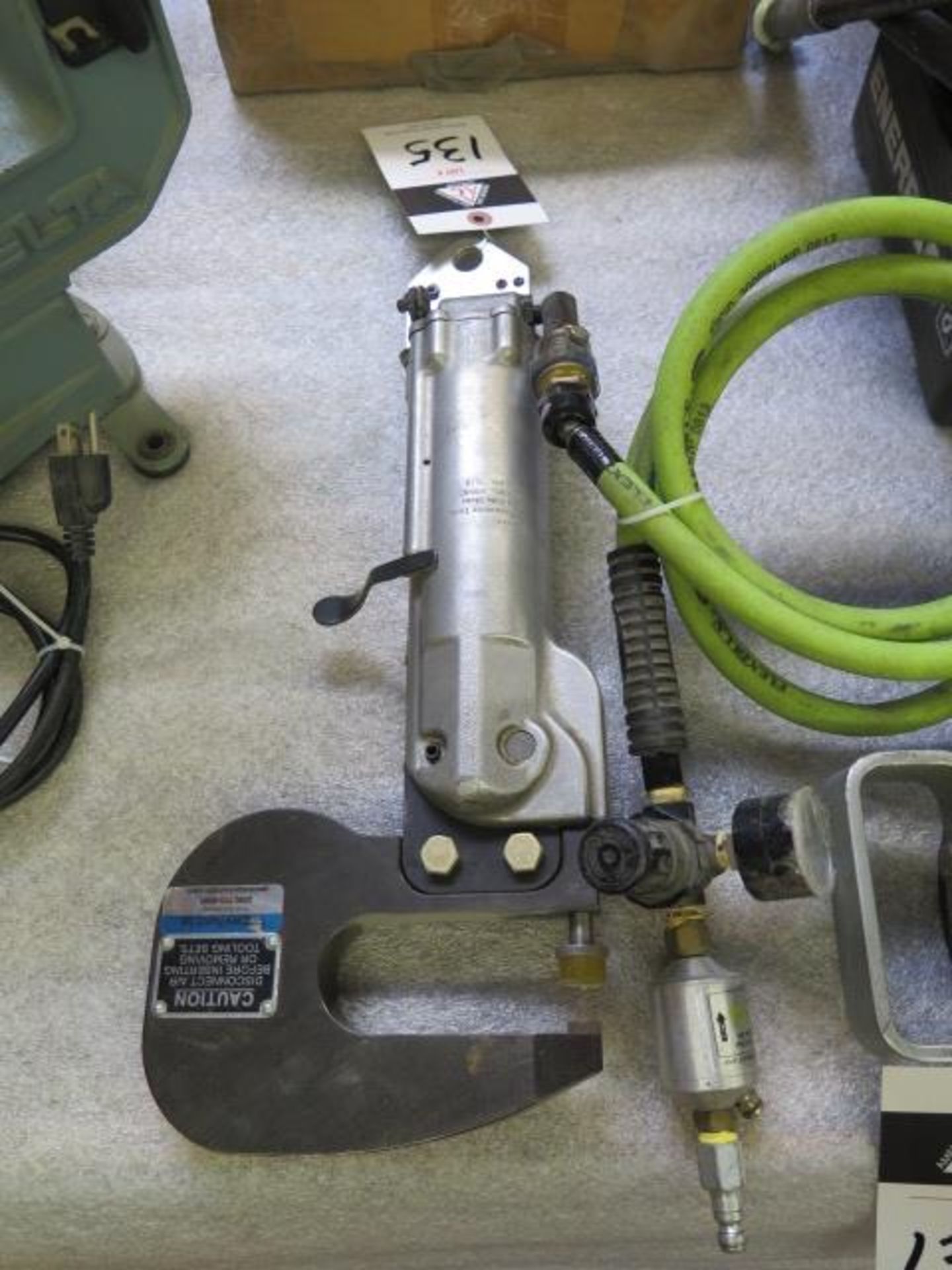 General Pneumatic mdl. 6000C Pneumatic Compression Riveter s/n 7818 w/ 4" Throat (SOLD AS-IS - NO - Image 2 of 5