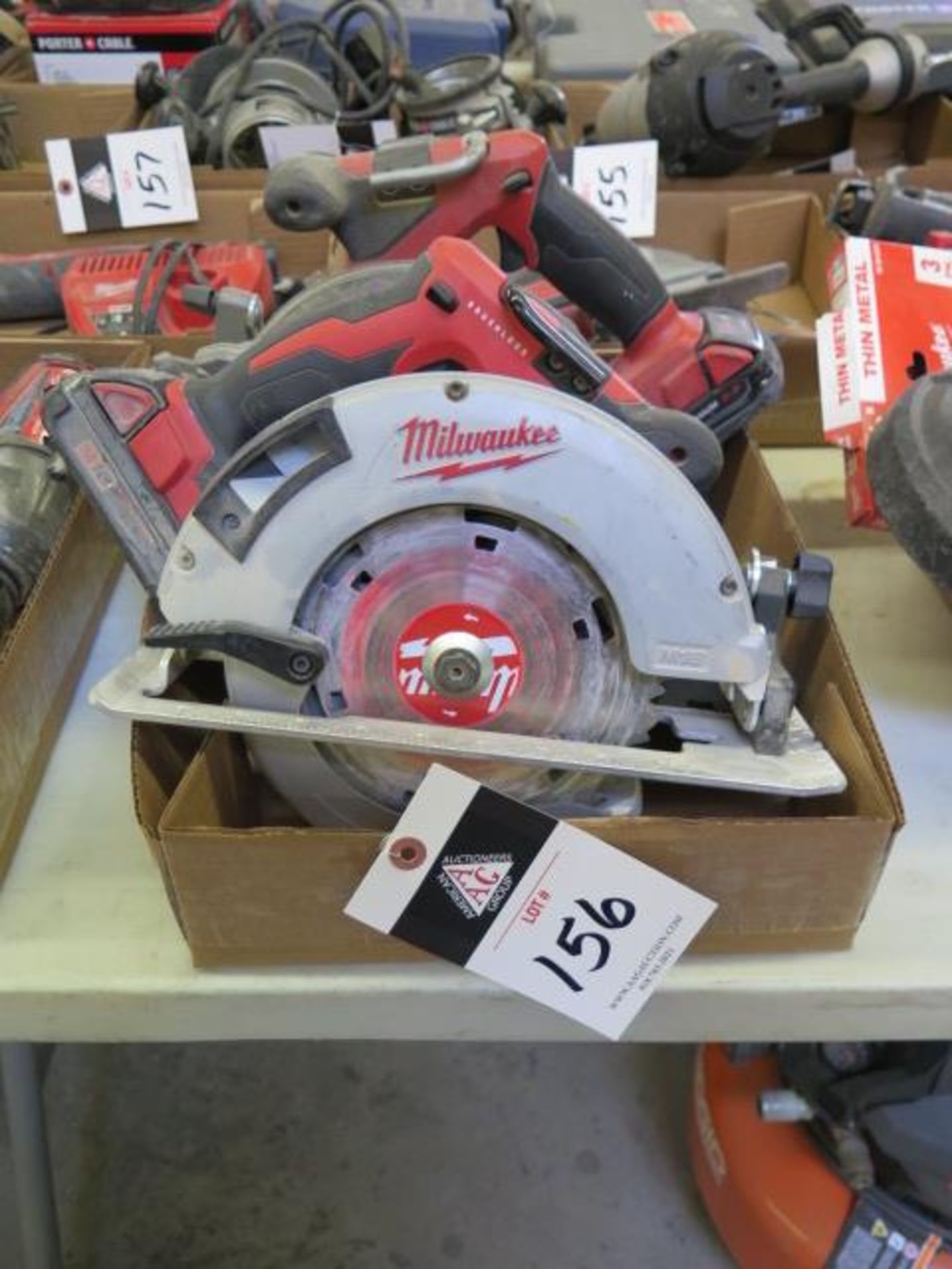 Milwaukee 18Volt Circular Saws (2) (SOLD AS-IS - NO WARRANTY)