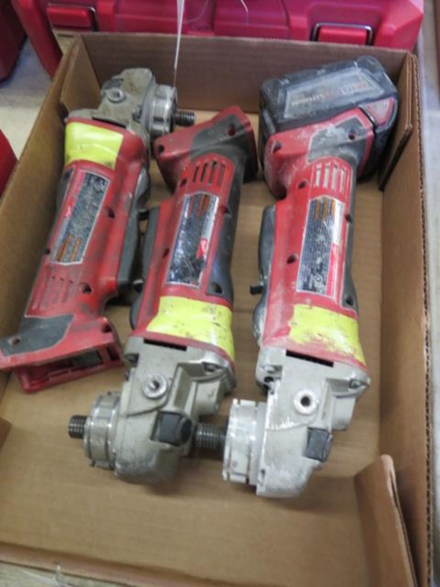 Milwaukee 18Volt Angle Grinders (4) (SOLD AS-IS - NO WARRANTY) - Image 4 of 6