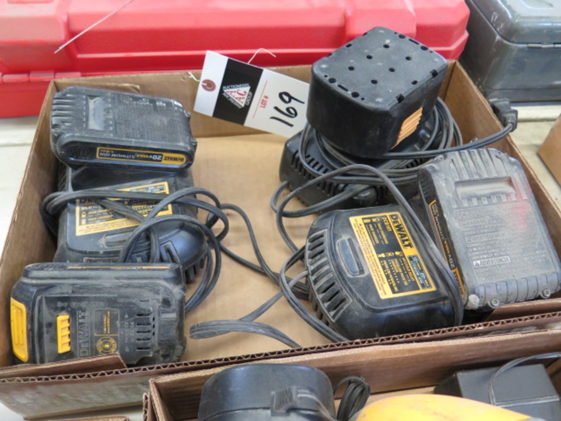 DeWalt Batteries and Chargers (SOLD AS-IS - NO WARRANTY)