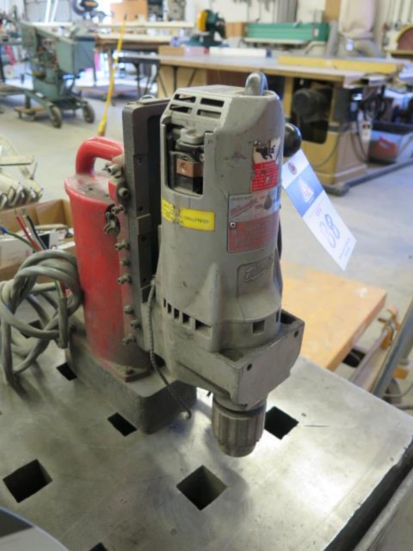 Milwaukee Magnetic Base Drill (NEEDS REPAIR) (SOLD AS-IS - NO WARRANTY) - Image 2 of 8