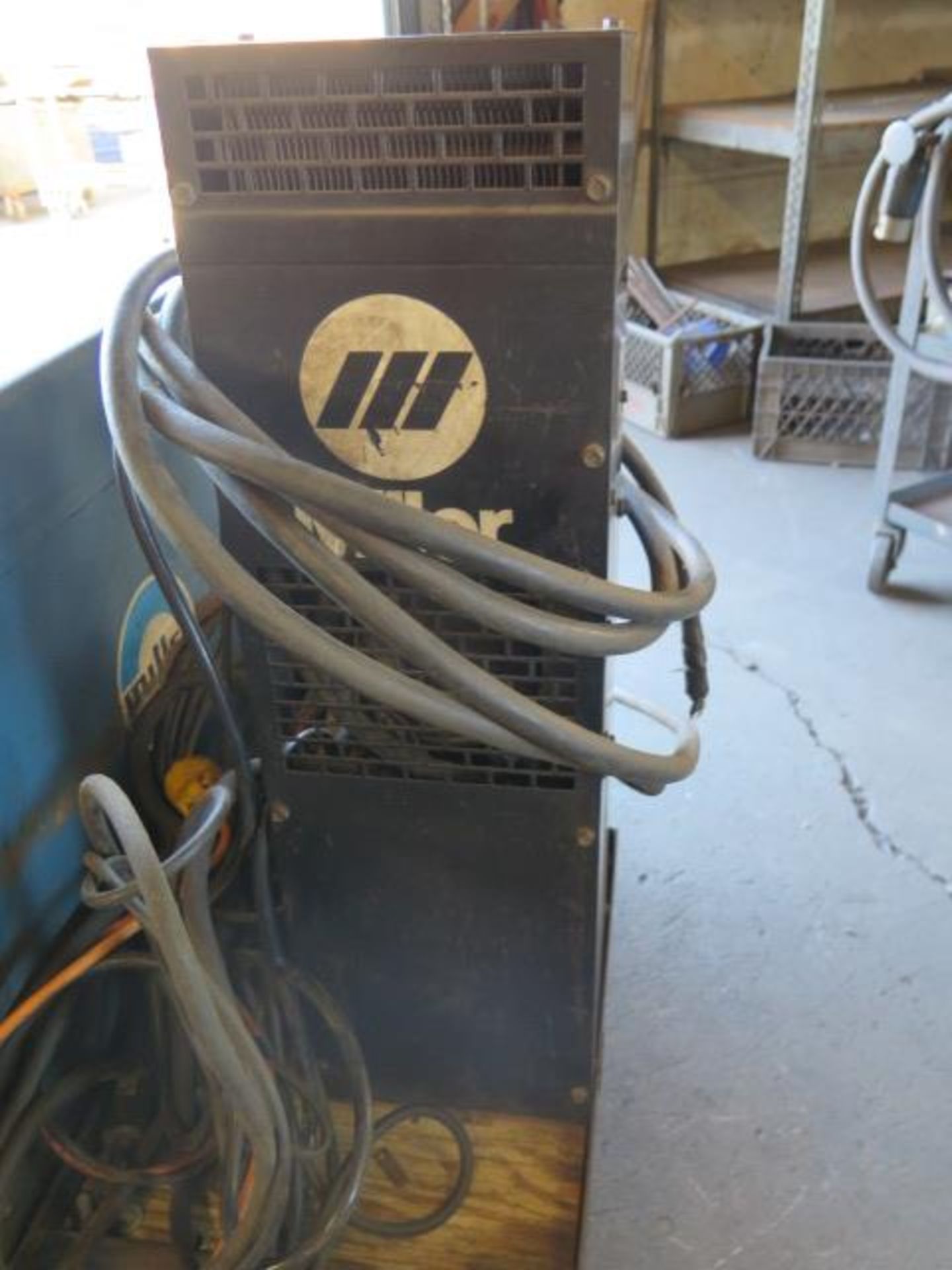 Miller Dialarc HF AC/DC Gas Tungsten or Shielded Arc Welding Power Source w/ Miller SOLD AS IS - Image 3 of 5