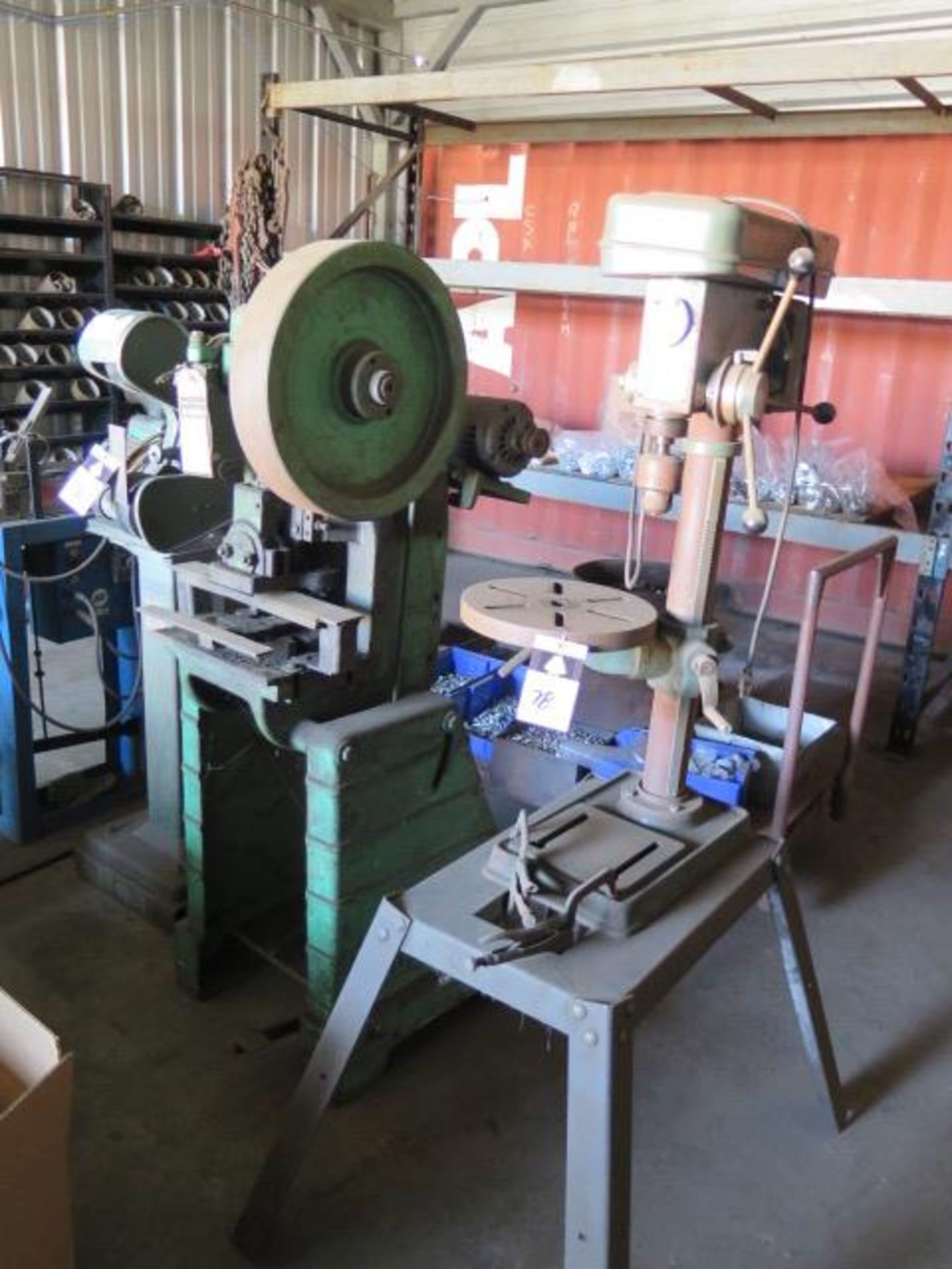 Bench Model Drill Press and Stamping Press (PARTS ONLY MACHINES) (SOLD AS-IS - NO WARRANTY) - Image 2 of 9