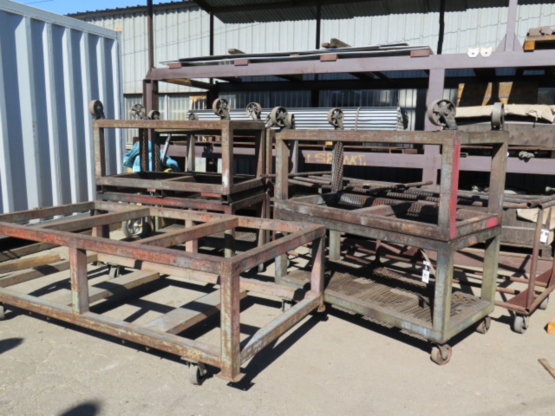 Sheet Stock Carts (8) (SOLD AS-IS - NO WARRANTY)