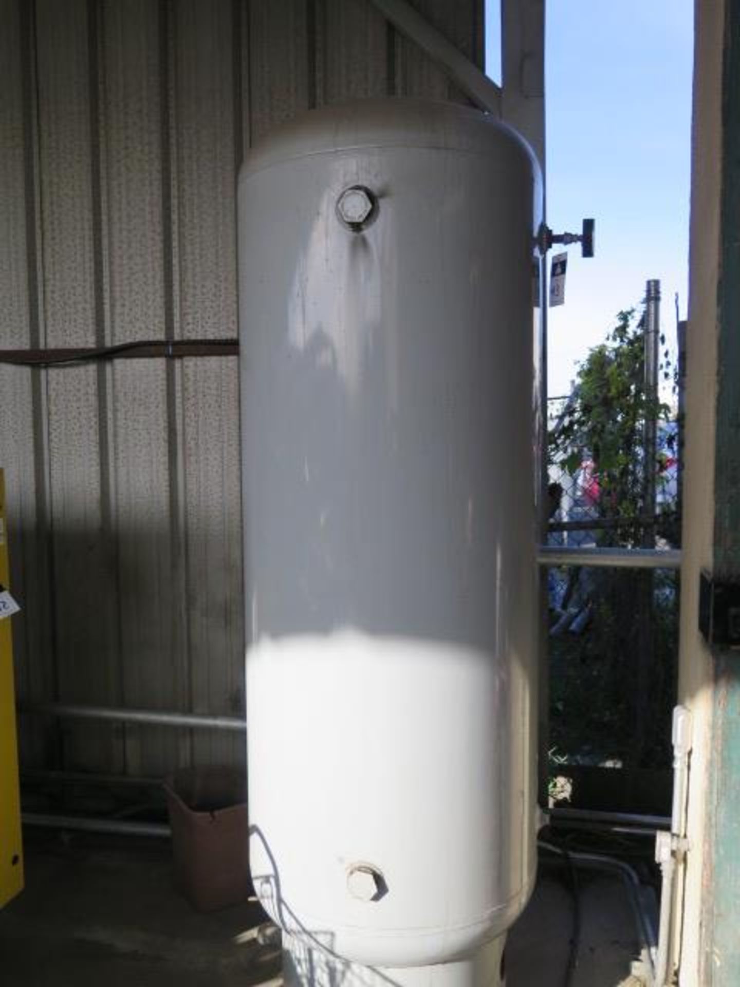 240 Gallon Vertical Air Storage Tank (SOLD AS-IS - NO WARRANTY)