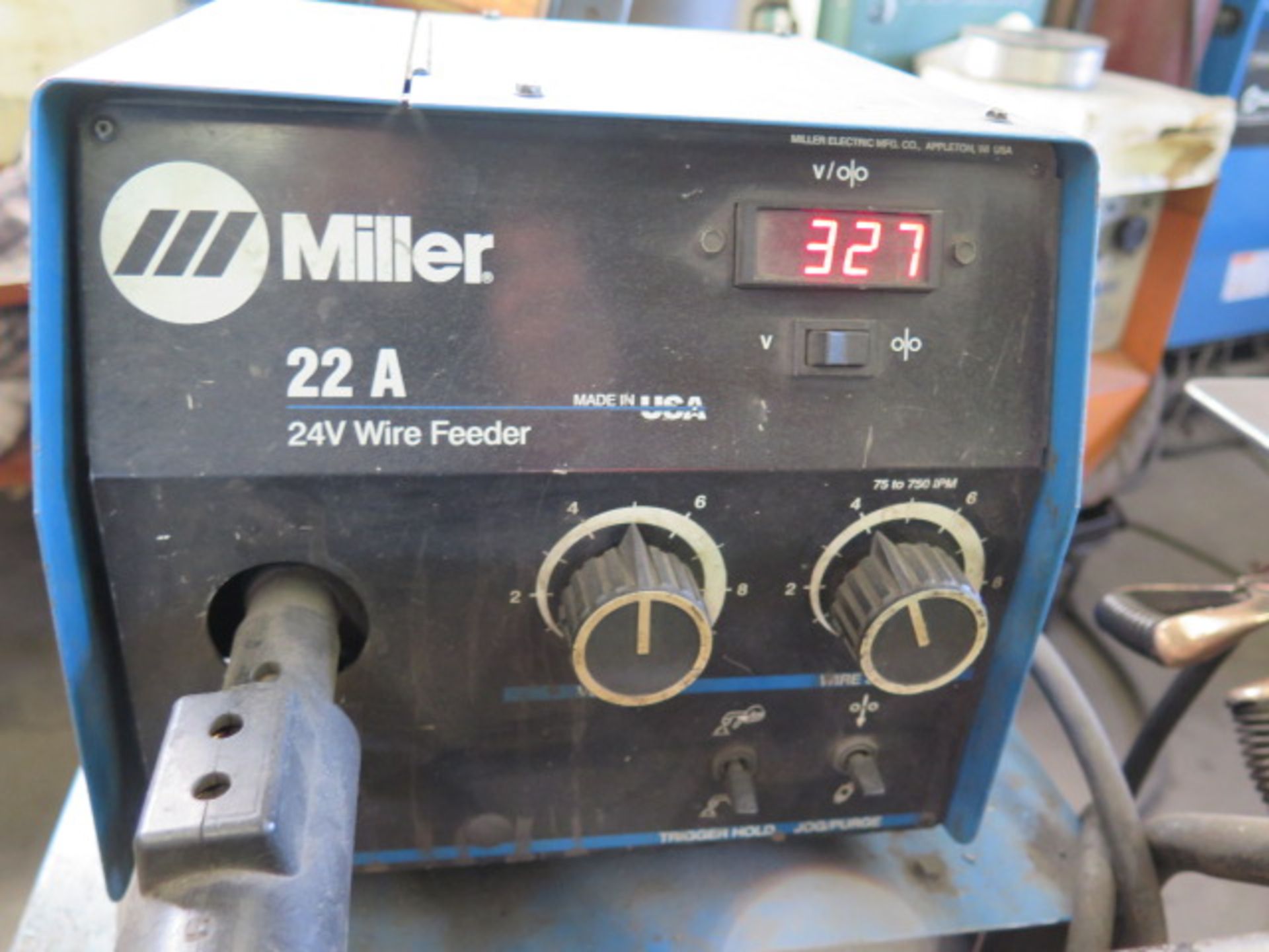 Miller CP-300 CV-DC Arc Welding Power Source s/n KG077958 w/ Miller 22A Wire Feeder SOLD AS-IS - Image 3 of 6