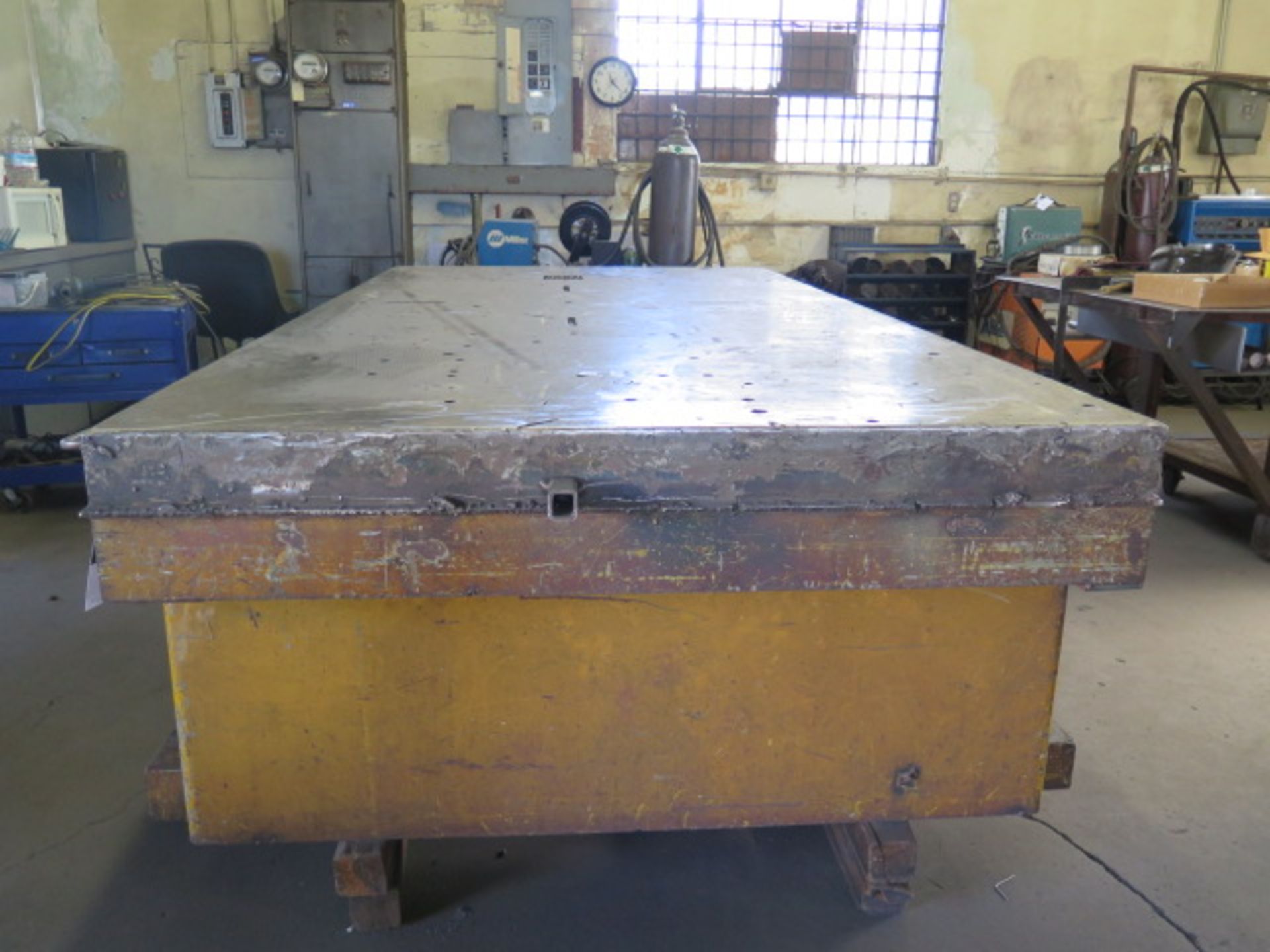 60" x 120" x 1.5" Heavy Duty Steel Welding Table (SOLD AS-IS - NO WARRANTY) - Image 2 of 6