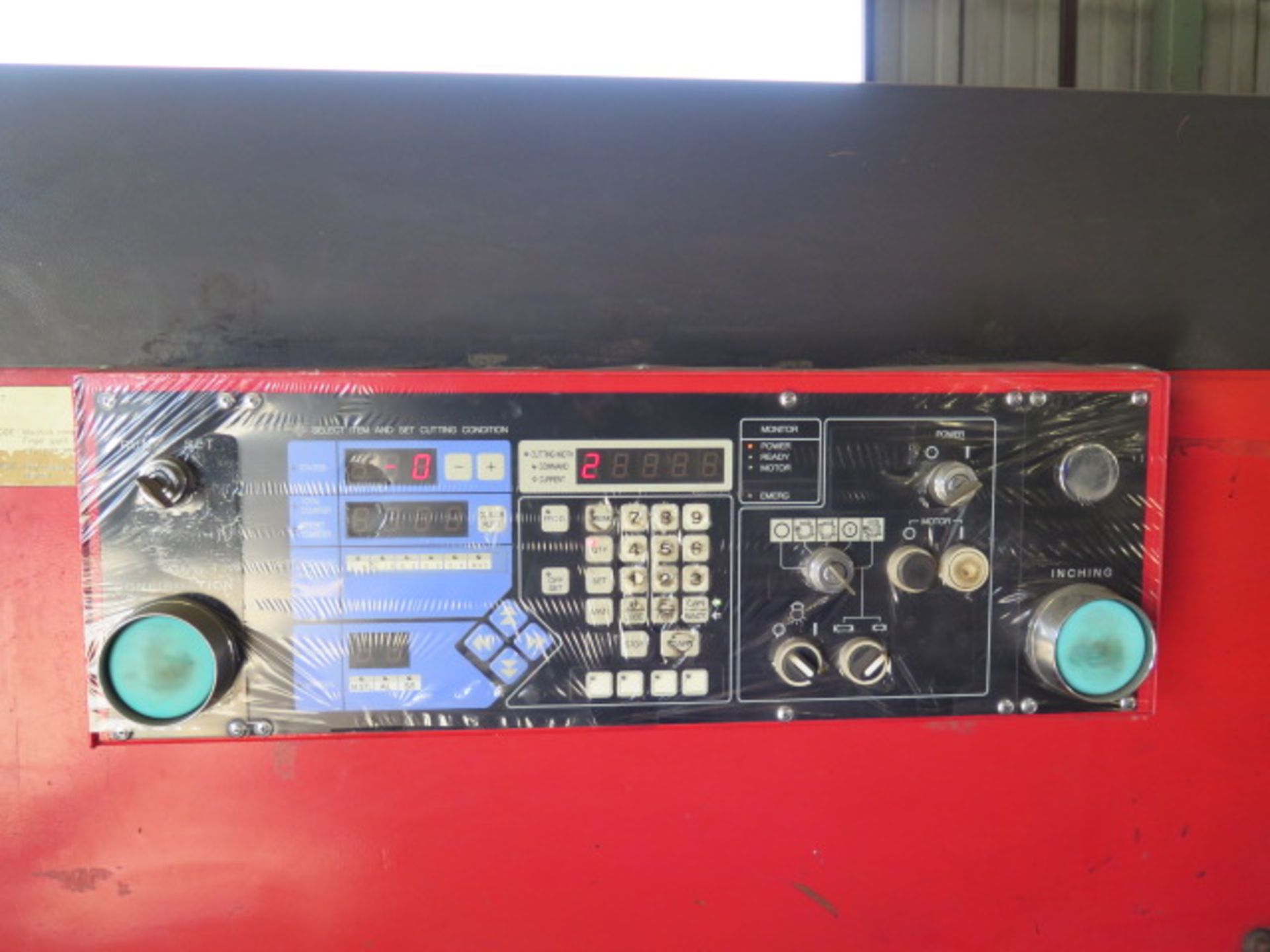 1998 Amada M-4065 ¼” x 161” Power Shear s/n 40650172 T-44 w/ Amada Digital Controls, SOLD AS IS - Image 9 of 11