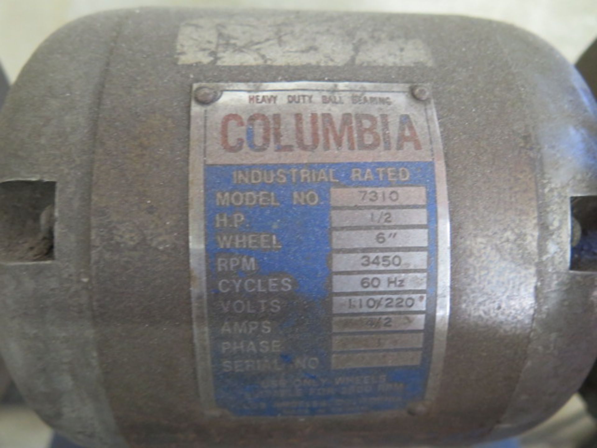 Columbia Pedestal Grinder (SOLD AS-IS - NO WARRANTY) - Image 5 of 5