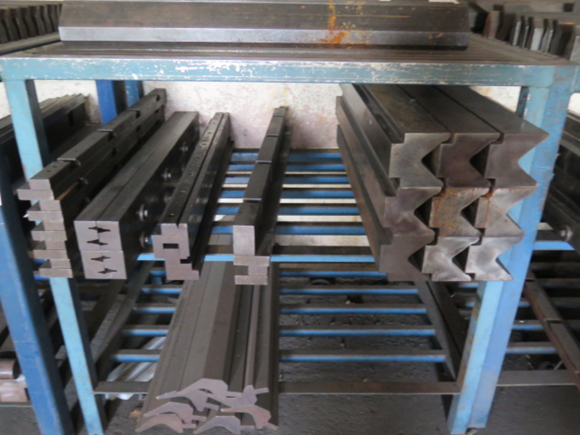 Press Brake Dies w/ (5) Racks (SOLD AS-IS - NO WARRANTY) - Image 10 of 11