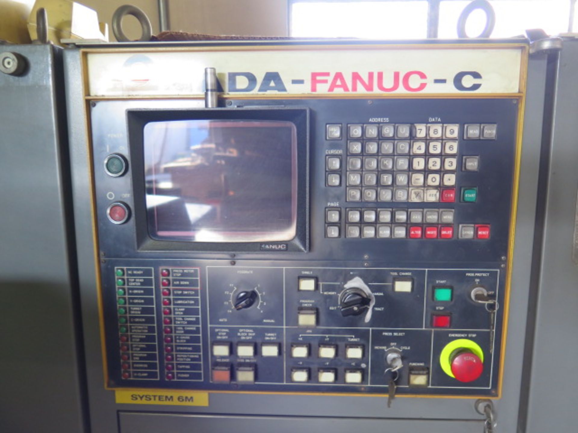 Amada COMA 50-60-72 50 Ton 44-Station CNC Turret Punch Press, w/ Amada-Fanuc-C Controls,, SOLD AS IS - Image 13 of 15