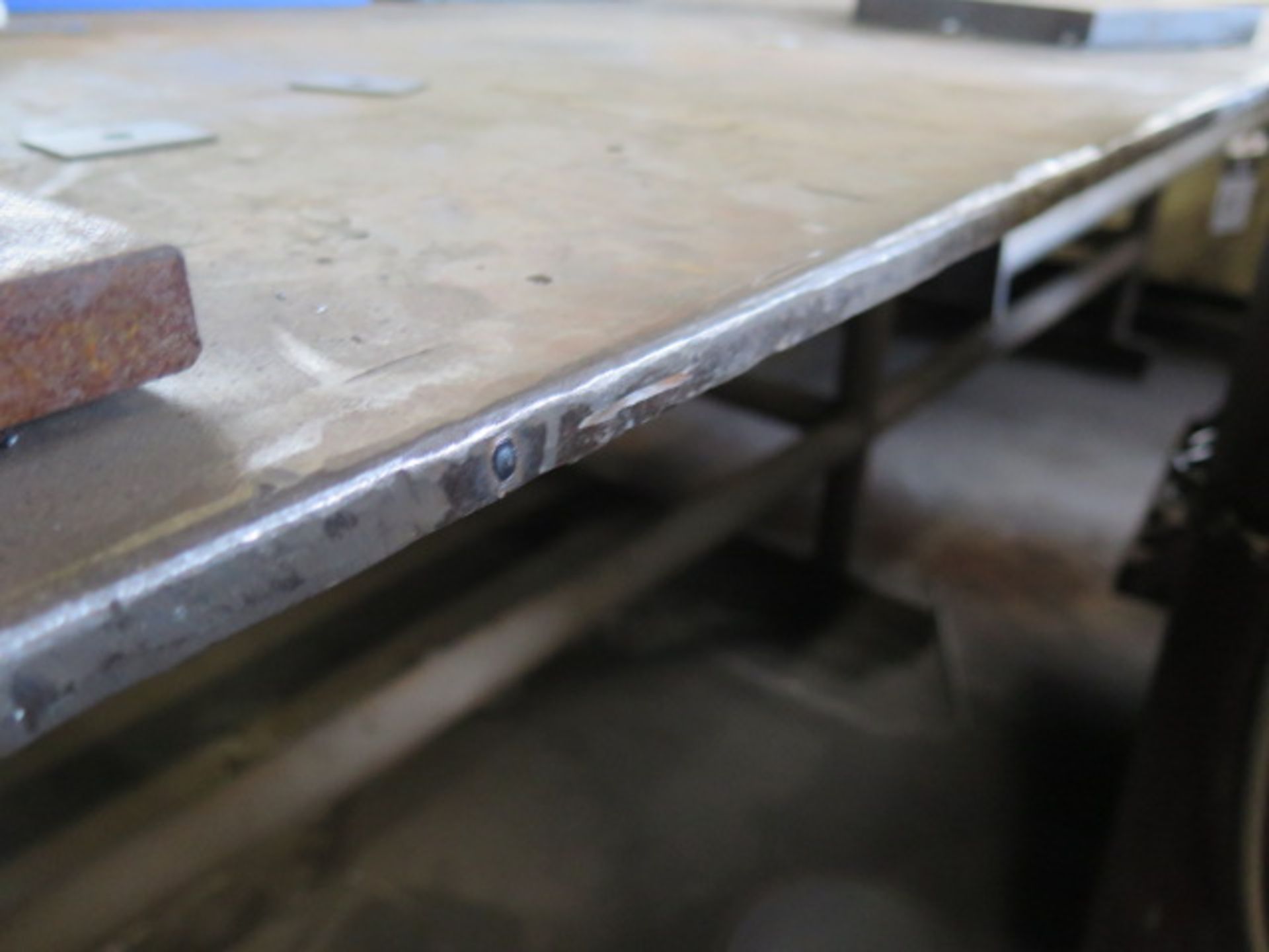 70" x 139" Steel Welding Table (SOLD AS-IS - NO WARRANTY) - Image 4 of 5