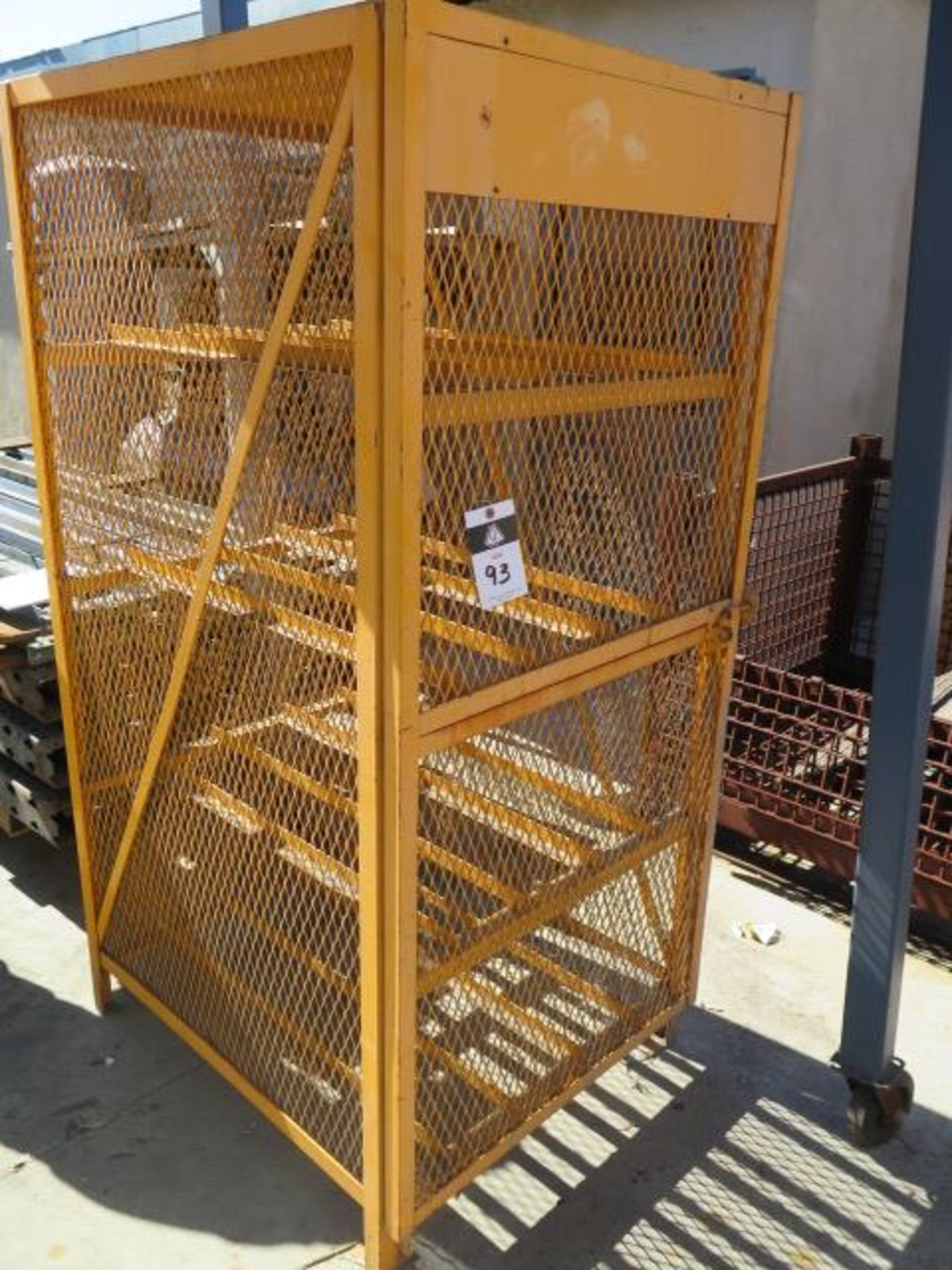 Propane Storage Rack (SOLD AS-IS - NO WARRANTY)