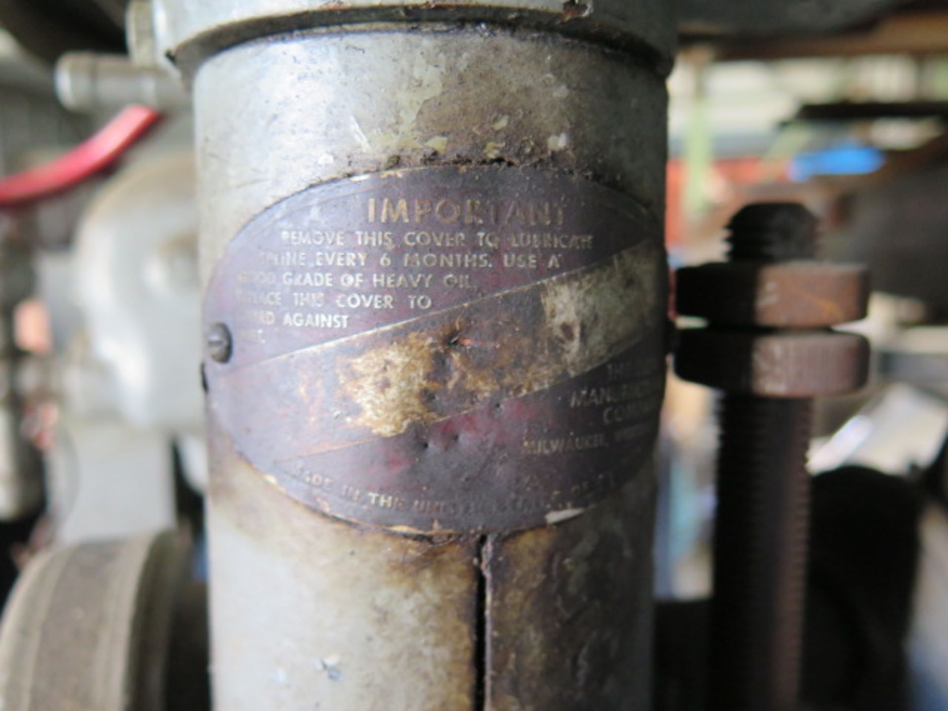 Delta Pedesta Drill Press (NEEDS REPAIR) (SOLD AS-IS - NO WARRANTY) - Image 5 of 5