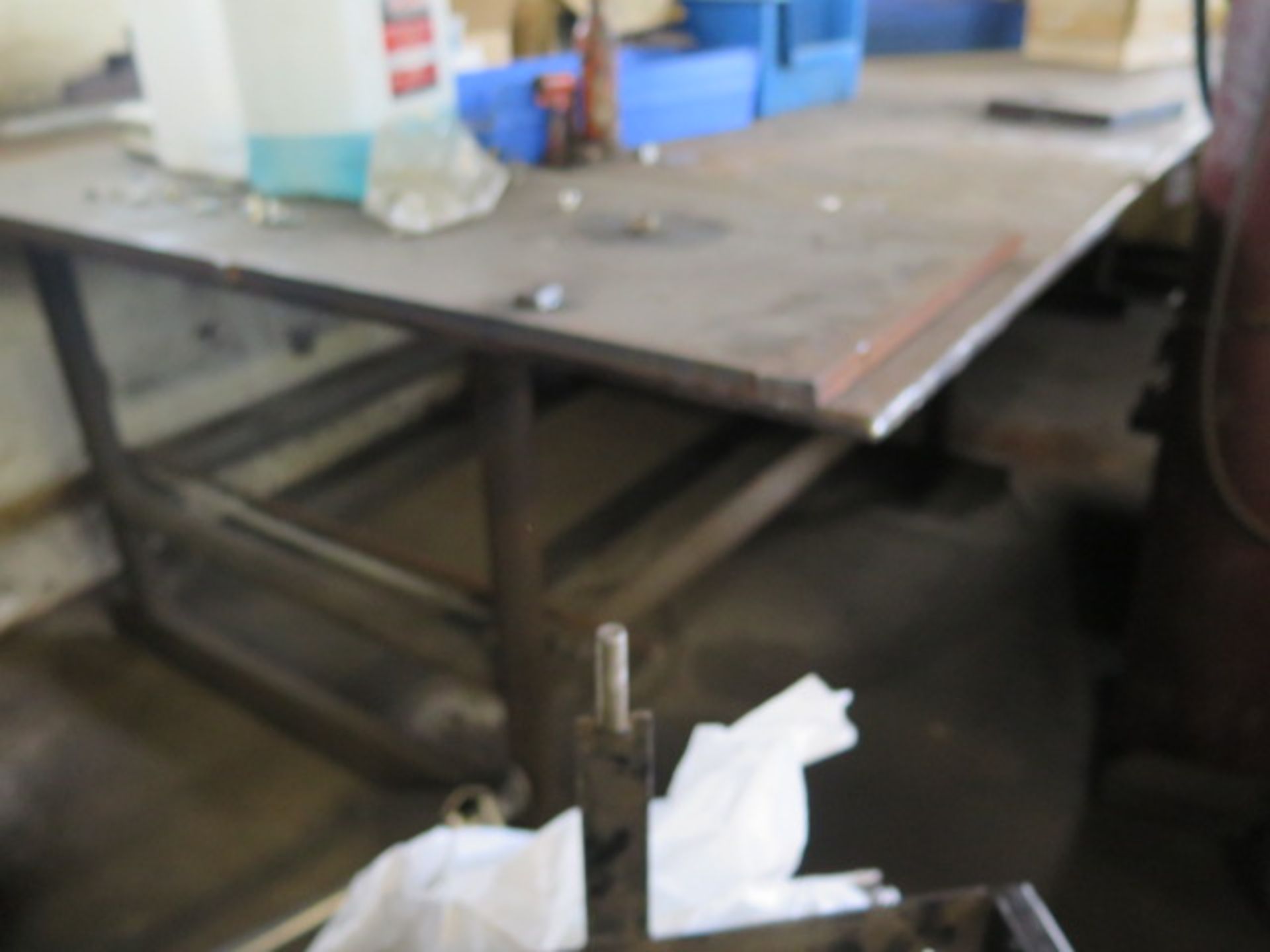 70" x 139" Steel Welding Table (SOLD AS-IS - NO WARRANTY) - Image 3 of 5