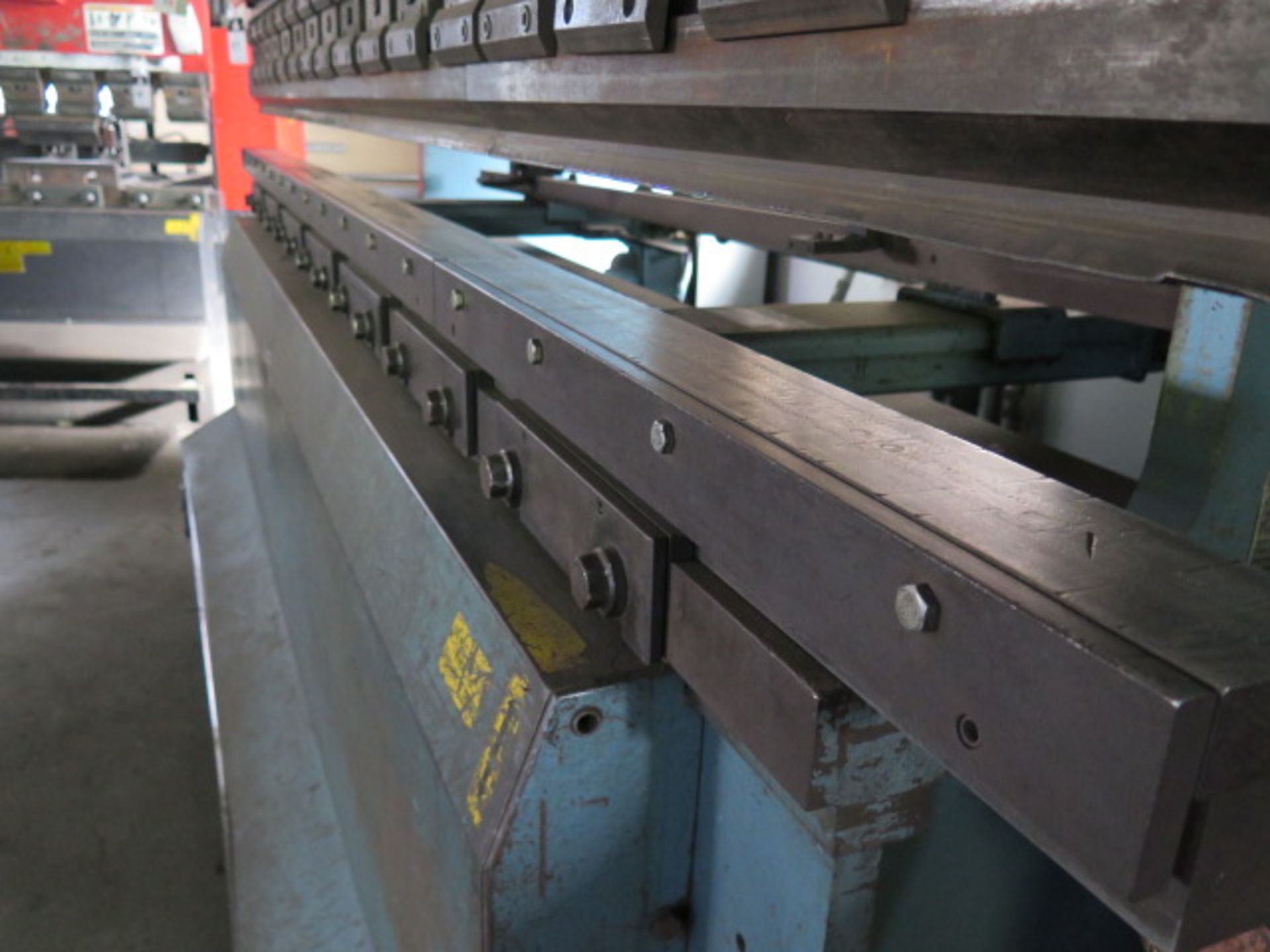 Amada RG-100 100 Ton x 10’ CNC Press Brake, w/ Amada Auto-Backgauge Controls, 118” Bed, SOLD AS IS - Image 4 of 9