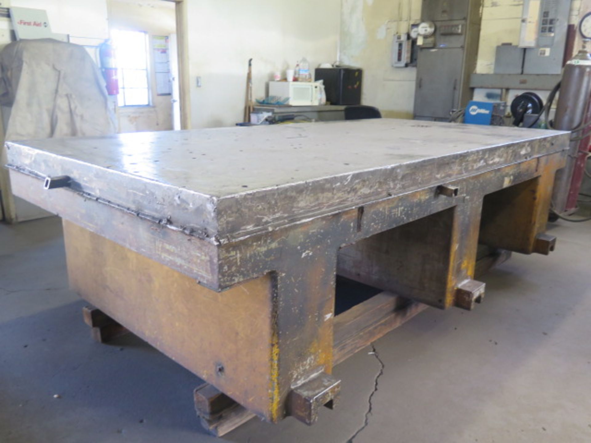 60" x 120" x 1.5" Heavy Duty Steel Welding Table (SOLD AS-IS - NO WARRANTY) - Image 3 of 6