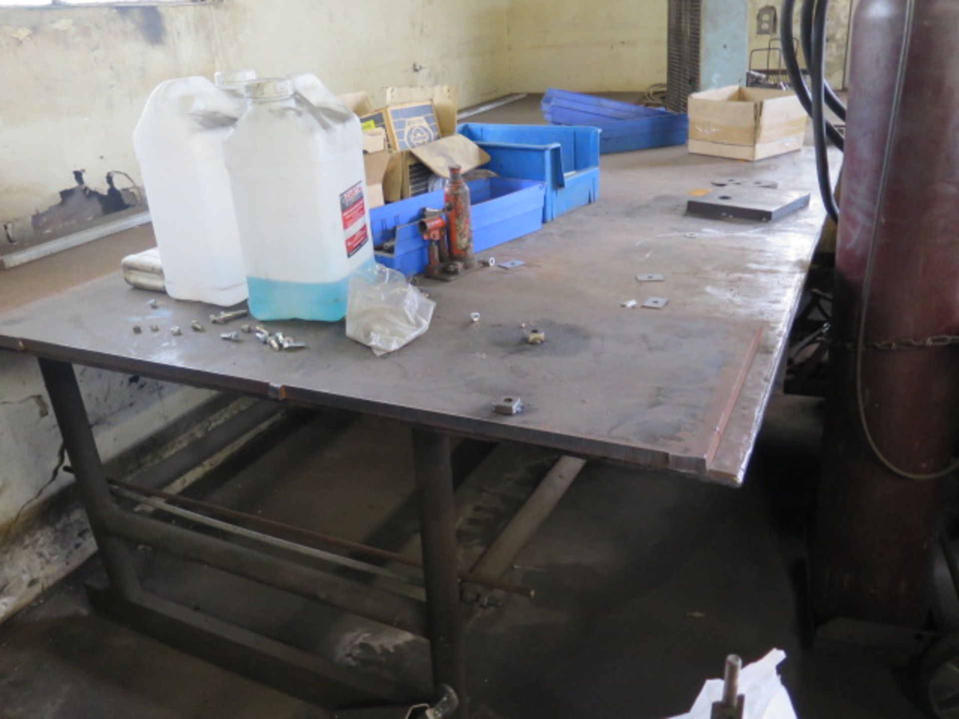 70" x 139" Steel Welding Table (SOLD AS-IS - NO WARRANTY) - Image 2 of 5