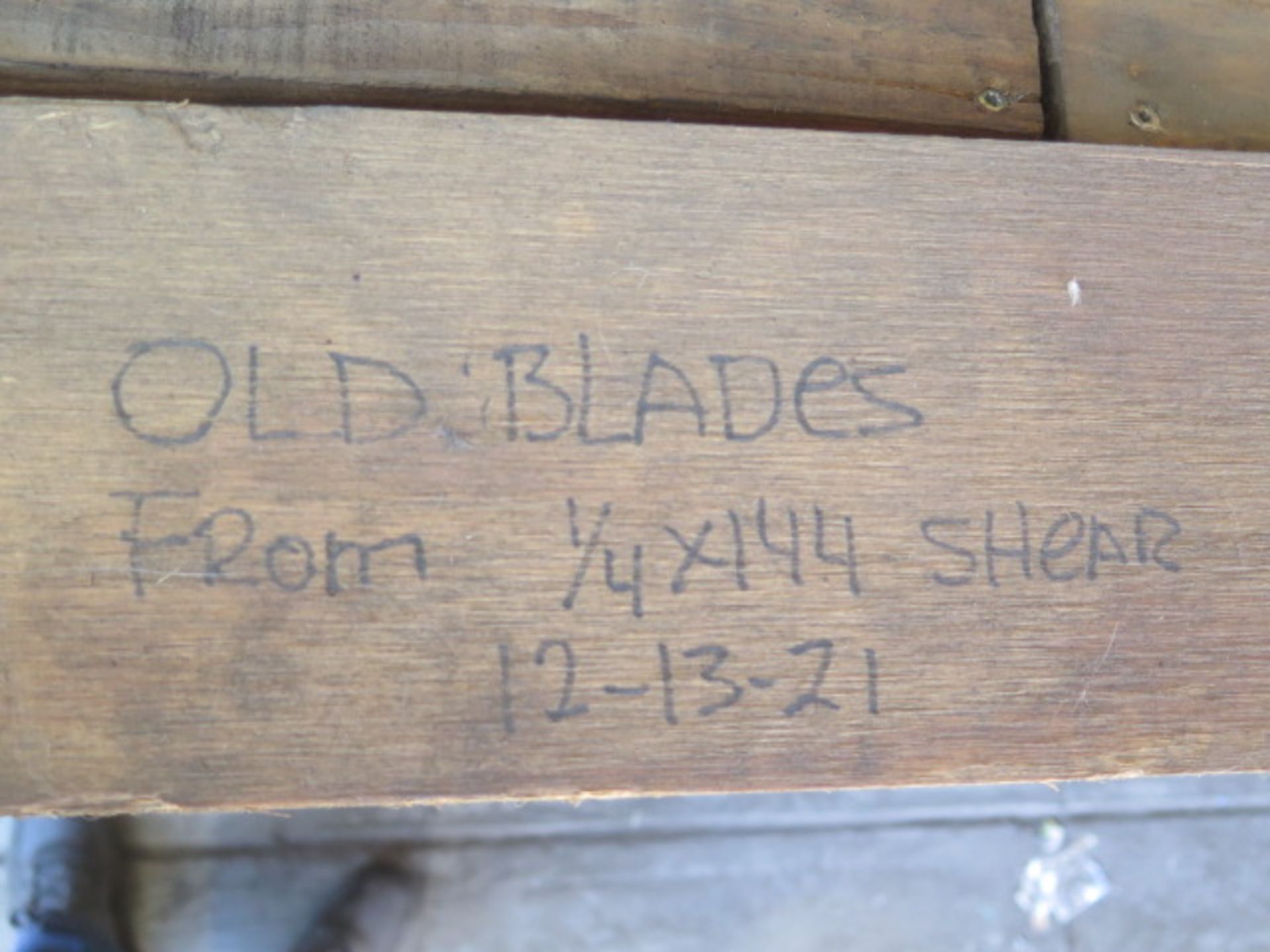 Shear Blades (2 Sets) (SOLD AS-IS - NO WARRANTY) - Image 4 of 5